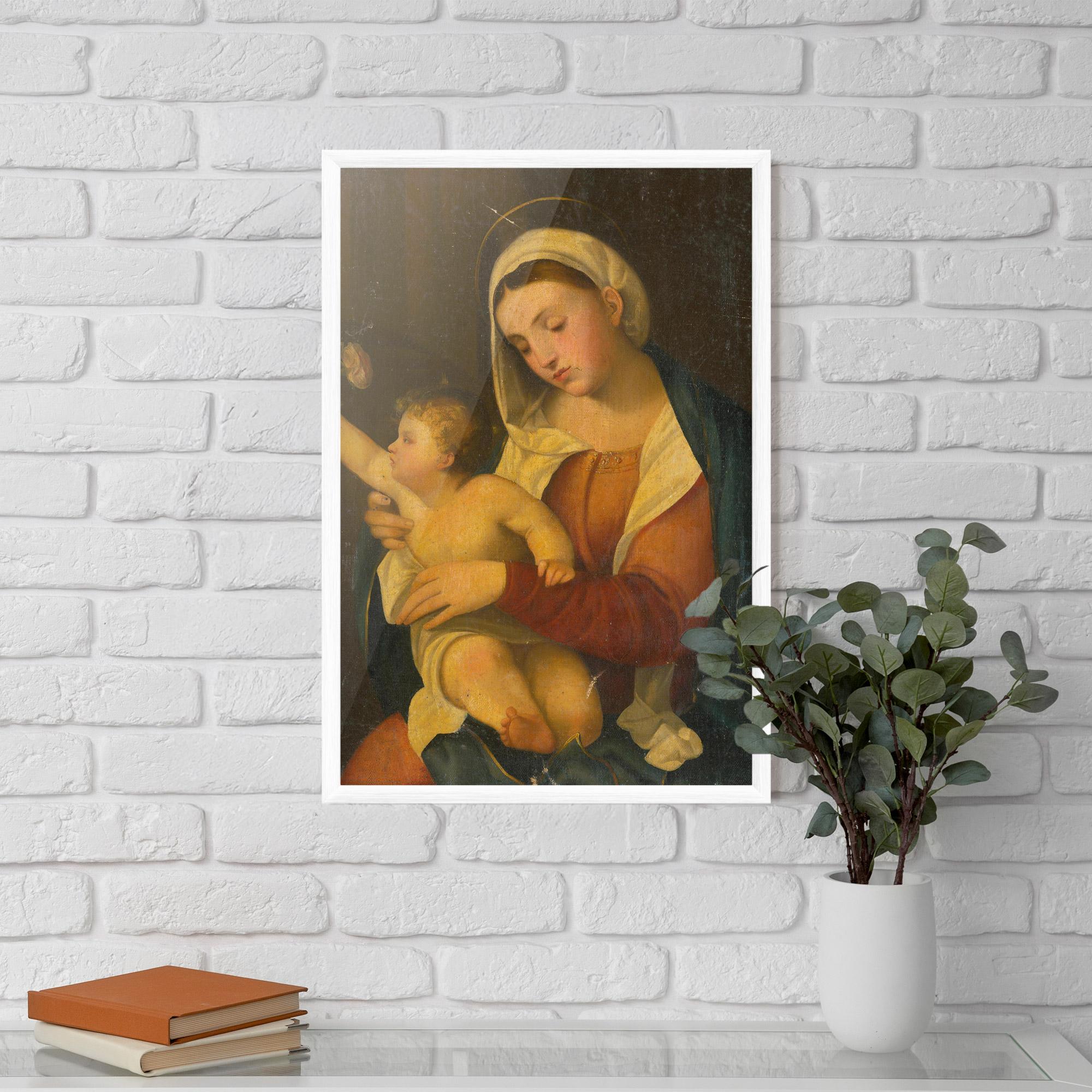 Poster Înrămat Yellow Light Baby mockup 5