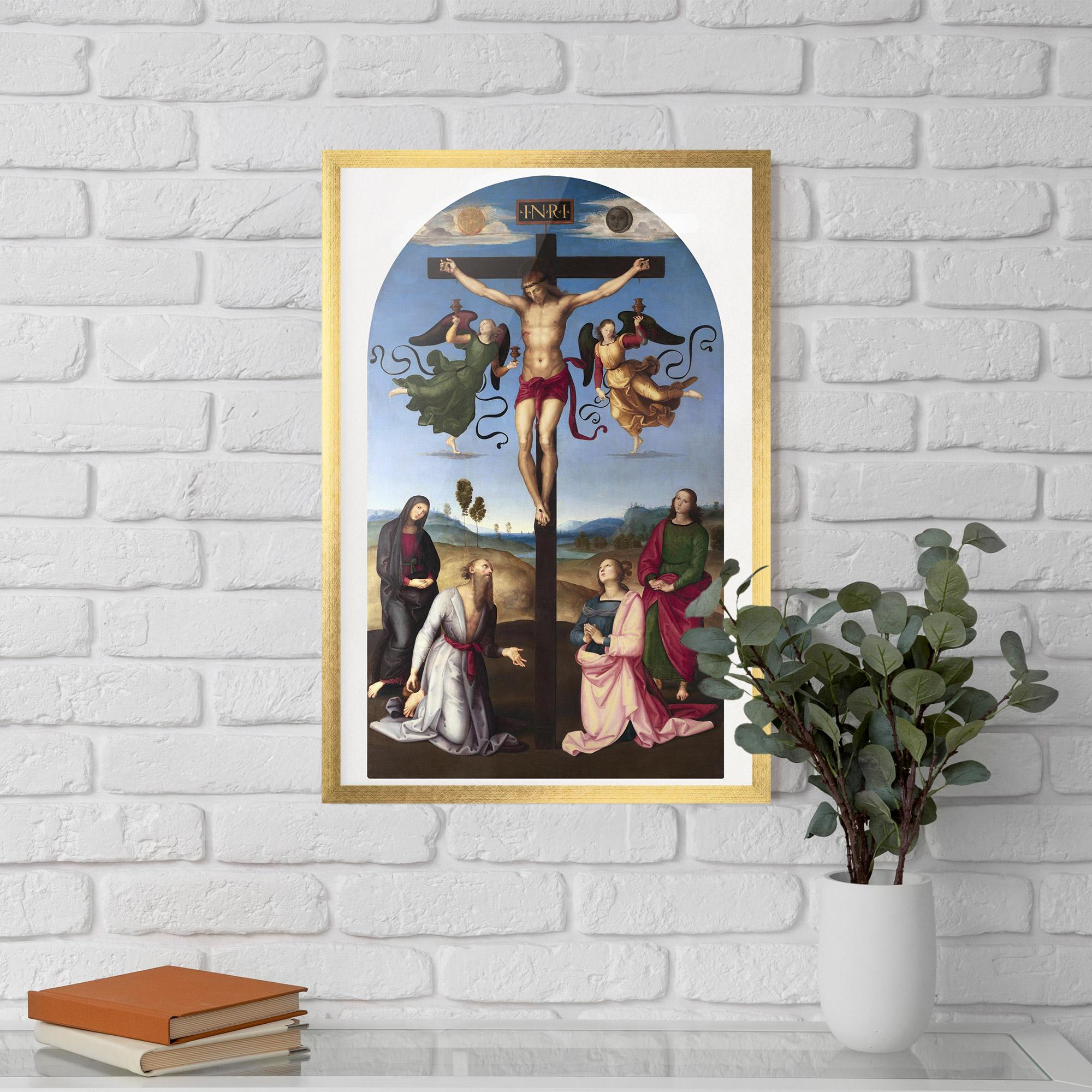 Poster Înrămat Blue Sky Jesus mockup 5