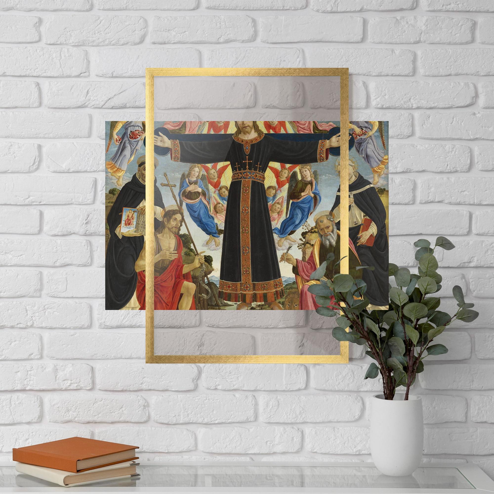 Poster Înrămat Open Divine Arms mockup 5