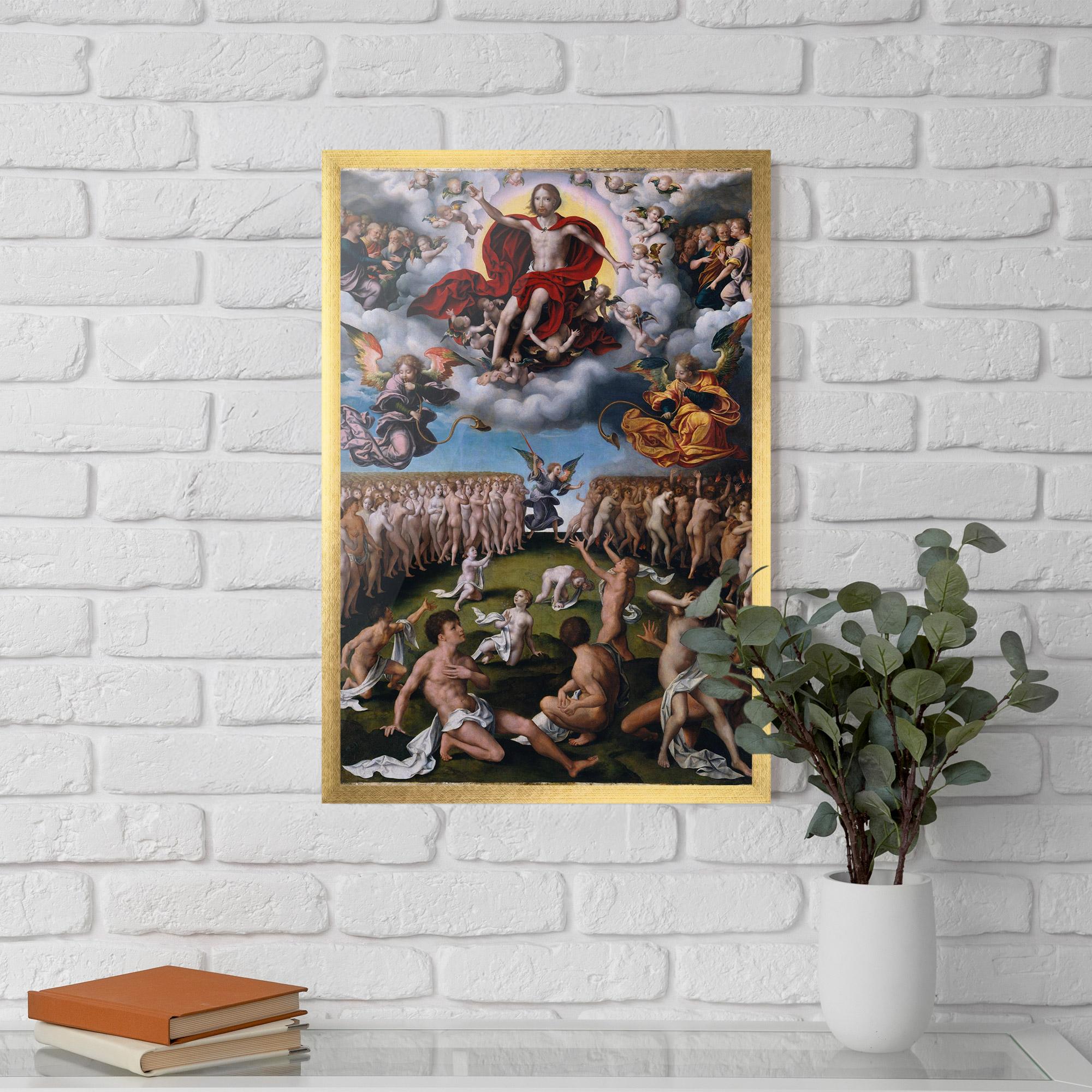 Poster Înrămat Powerful God mockup 5