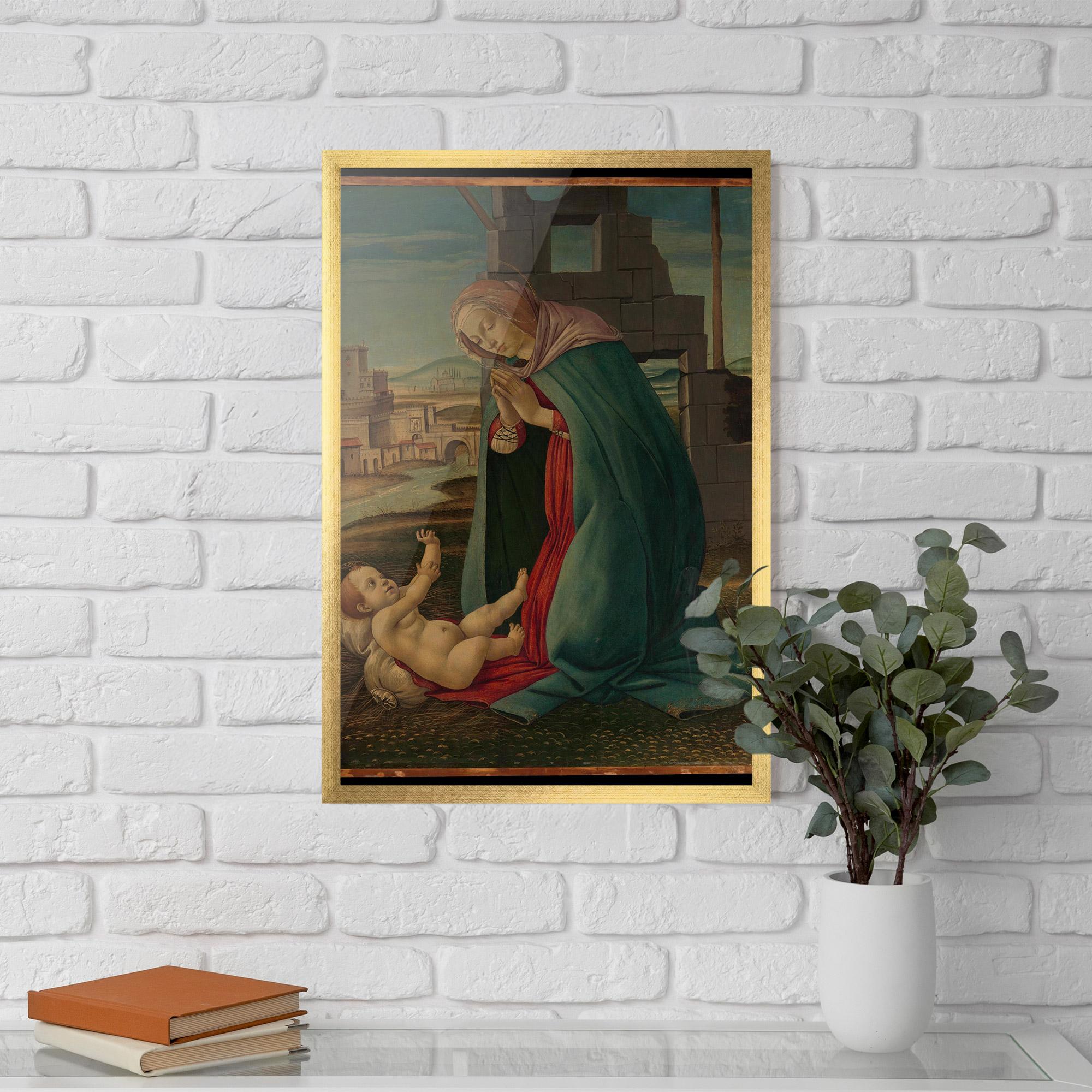 Poster Înrămat Praying For Baby mockup 5