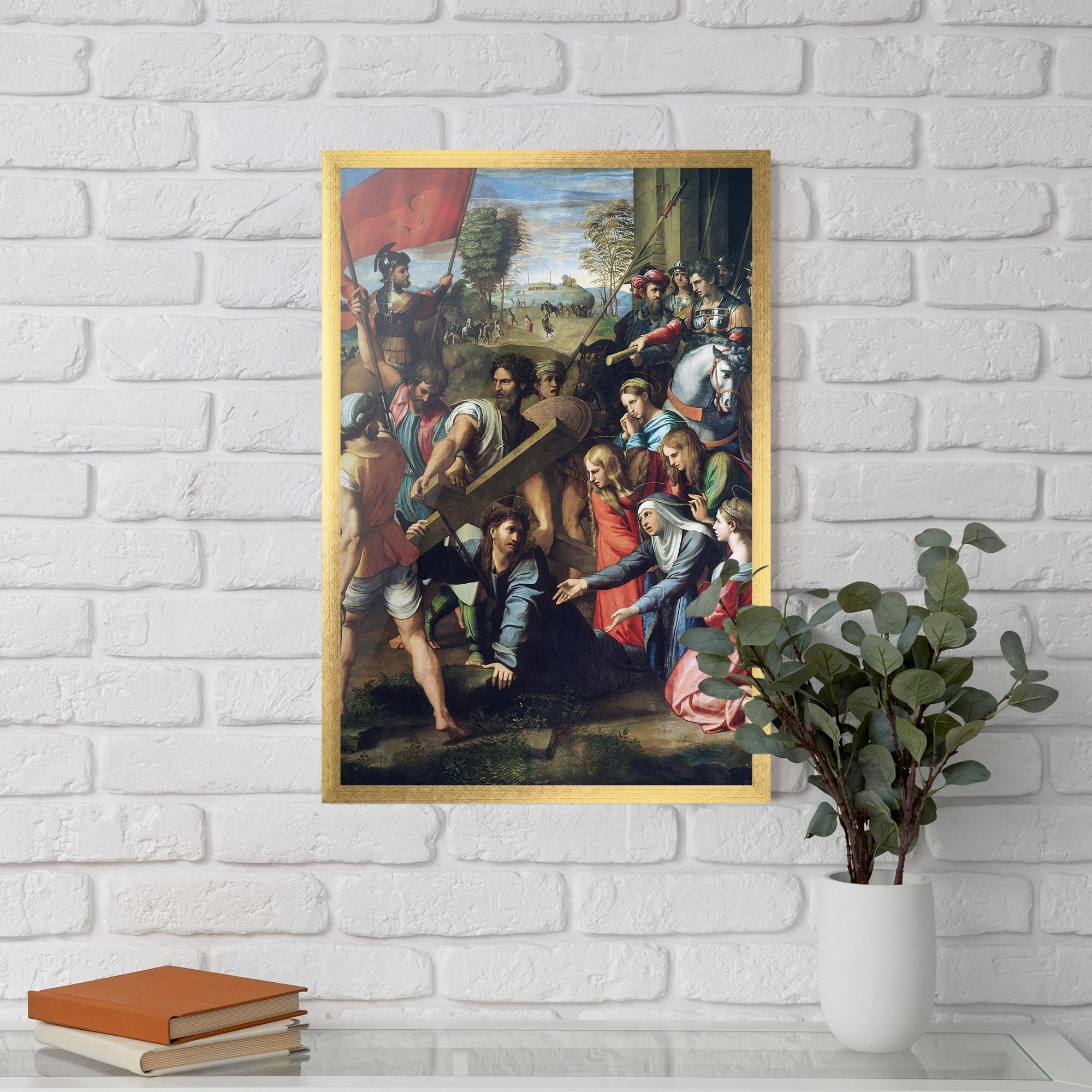 Poster Înrămat Taking The Cross mockup 5