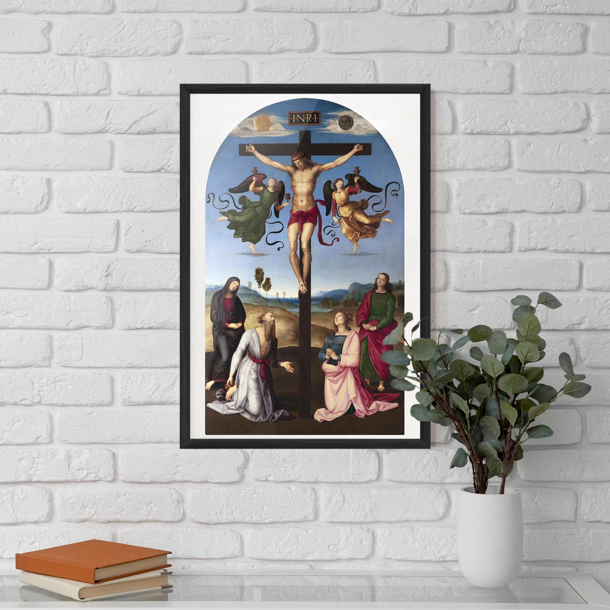 Poster Înrămat Blue Sky Jesus mockup 5