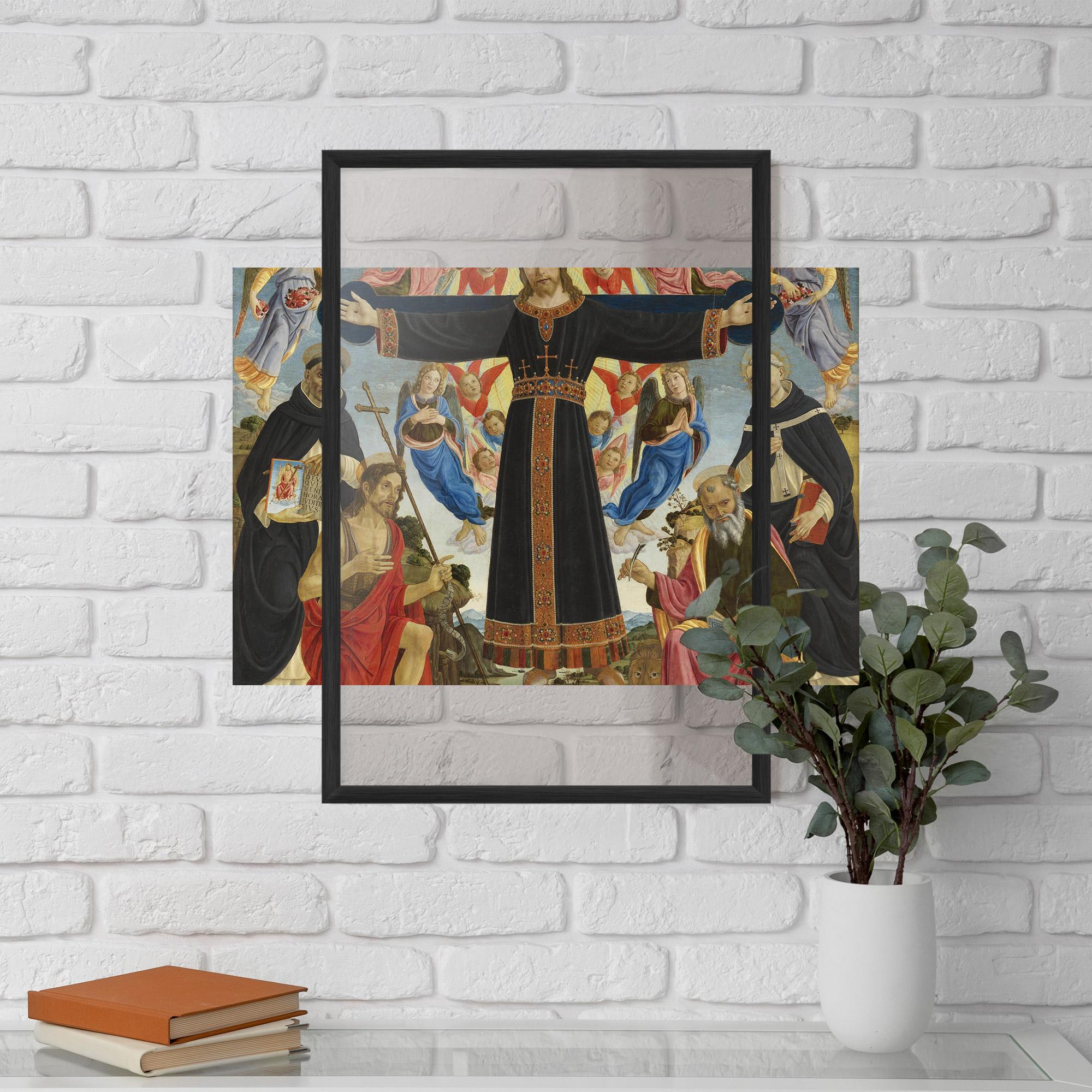 Poster Înrămat Open Divine Arms mockup 5