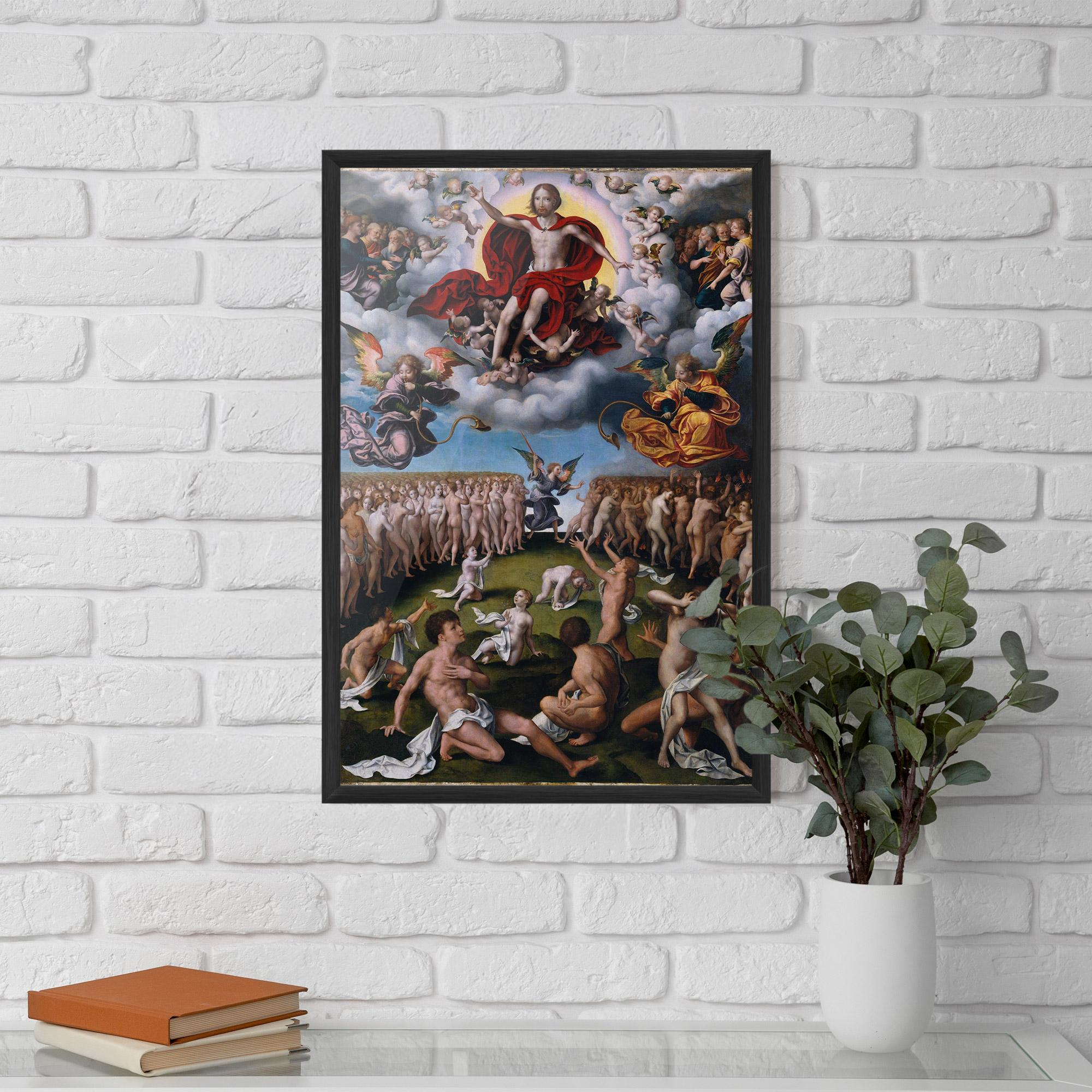 Poster Înrămat Powerful God mockup 5