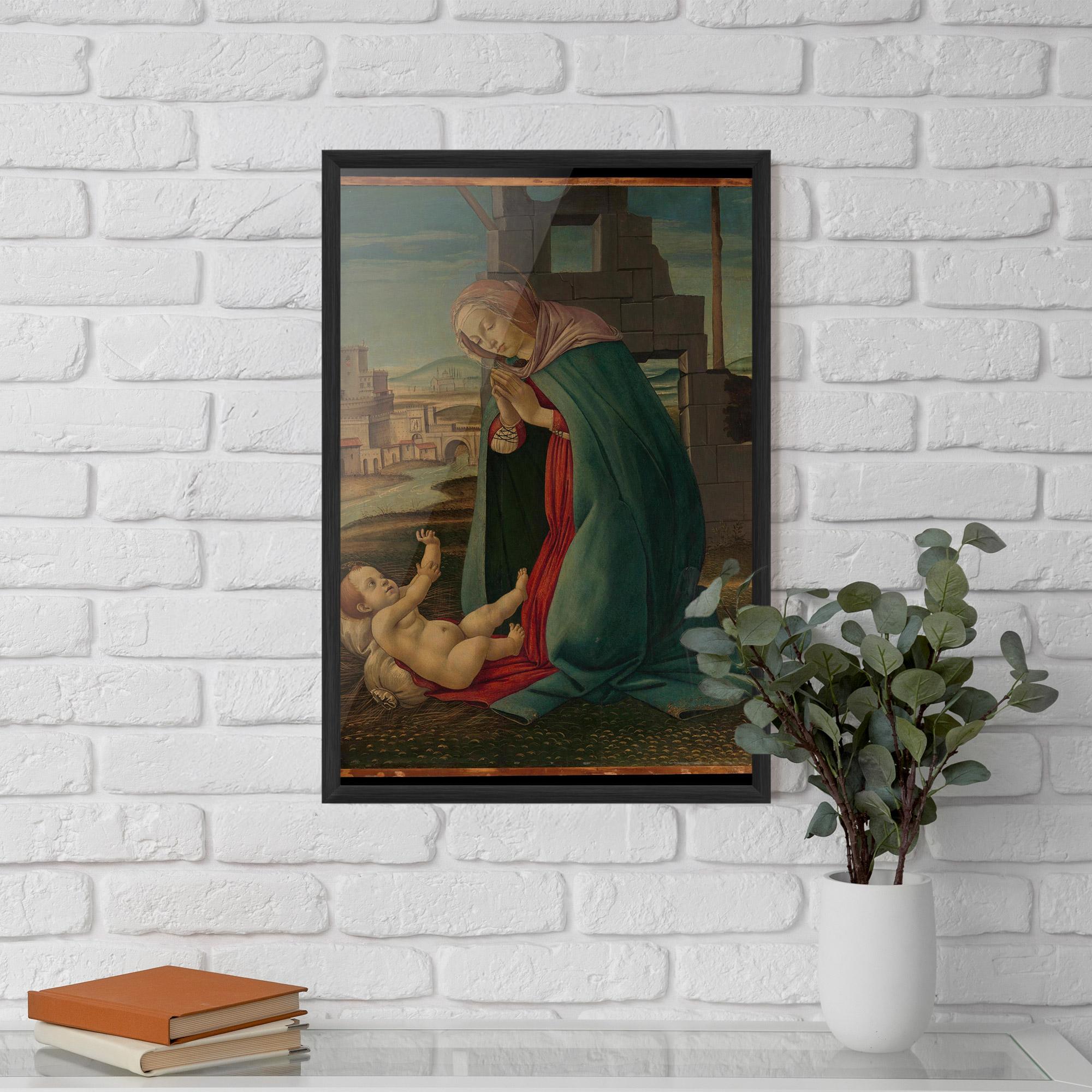 Poster Înrămat Praying For Baby mockup 5