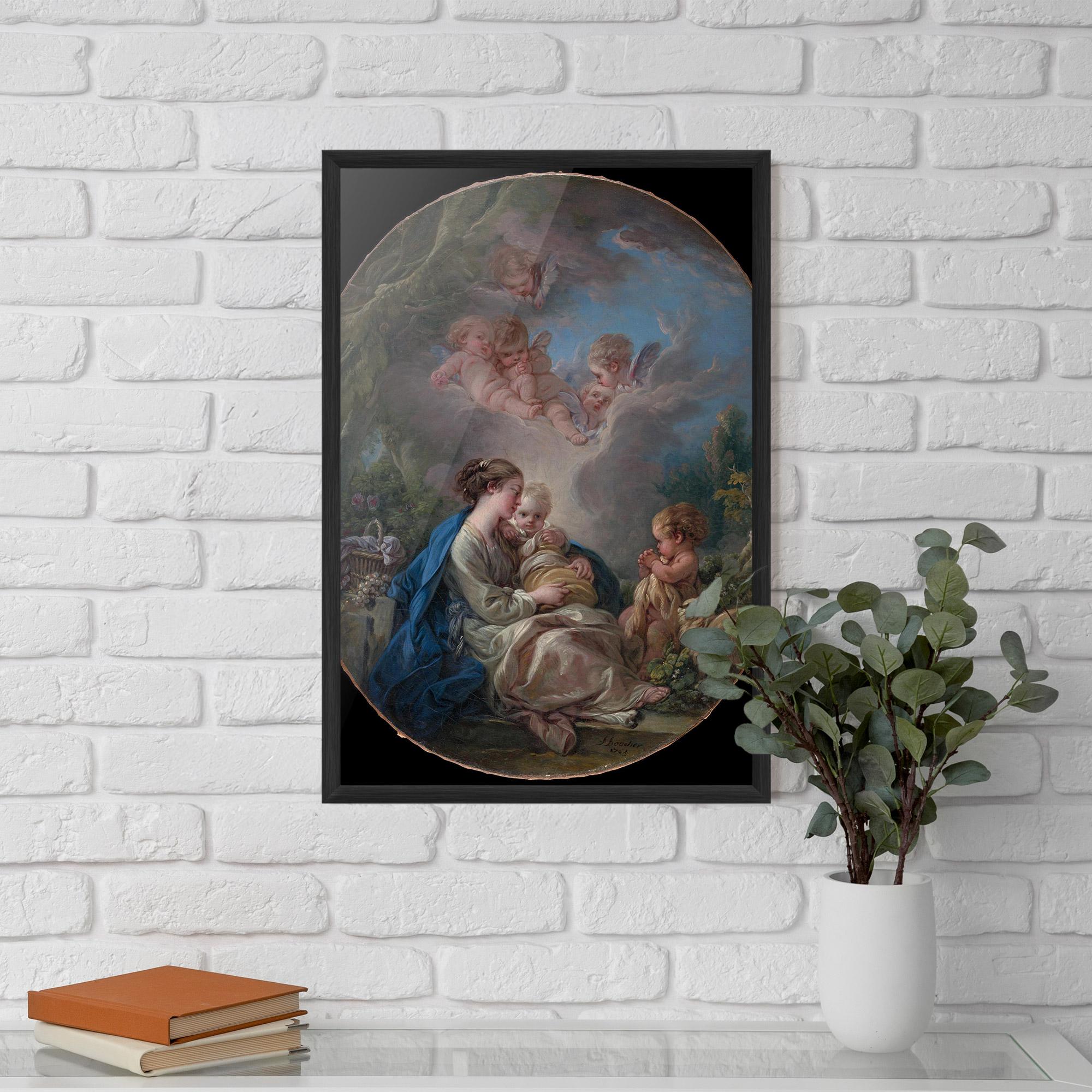 Poster Înrămat Religious Circle mockup 5