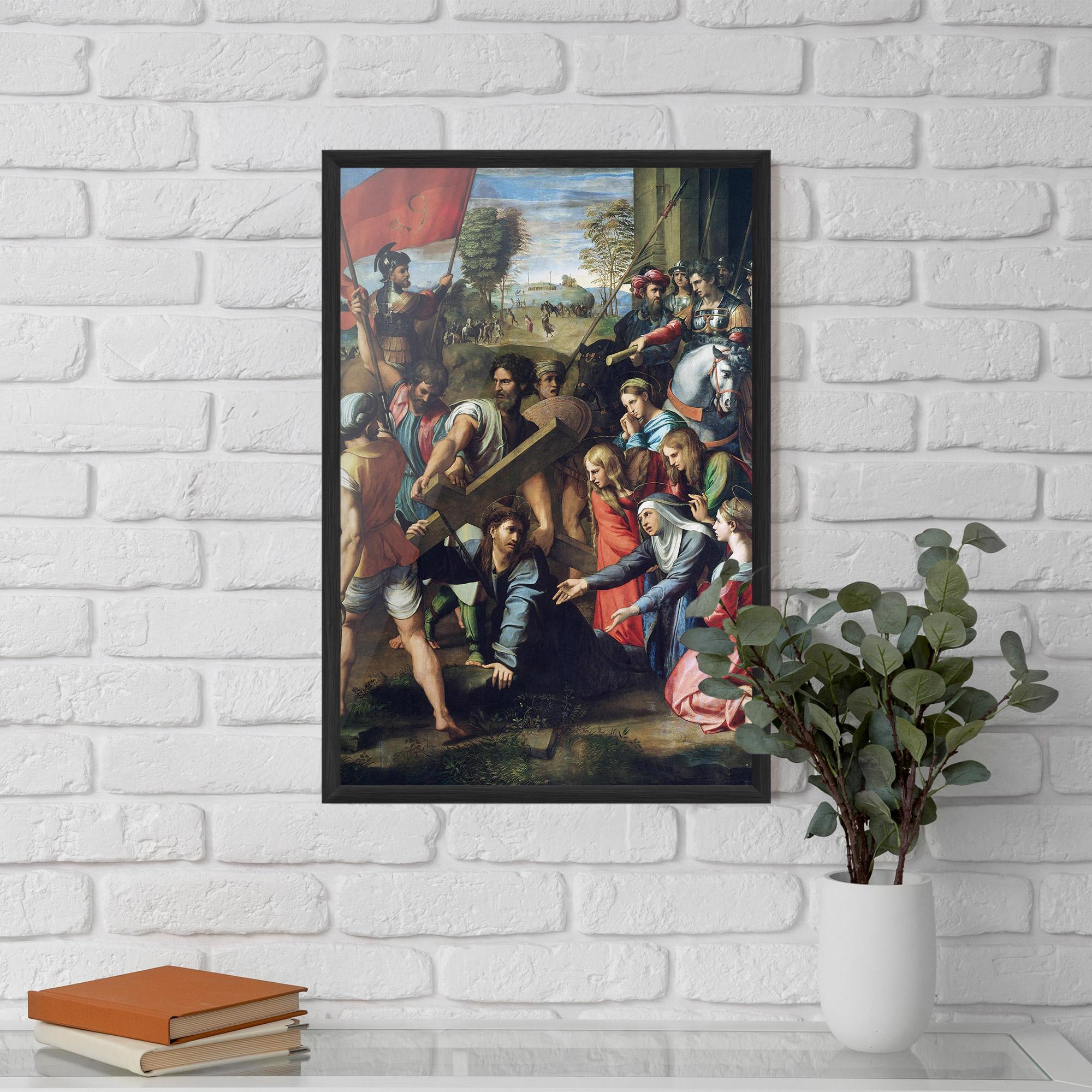 Poster Înrămat Taking The Cross mockup 5