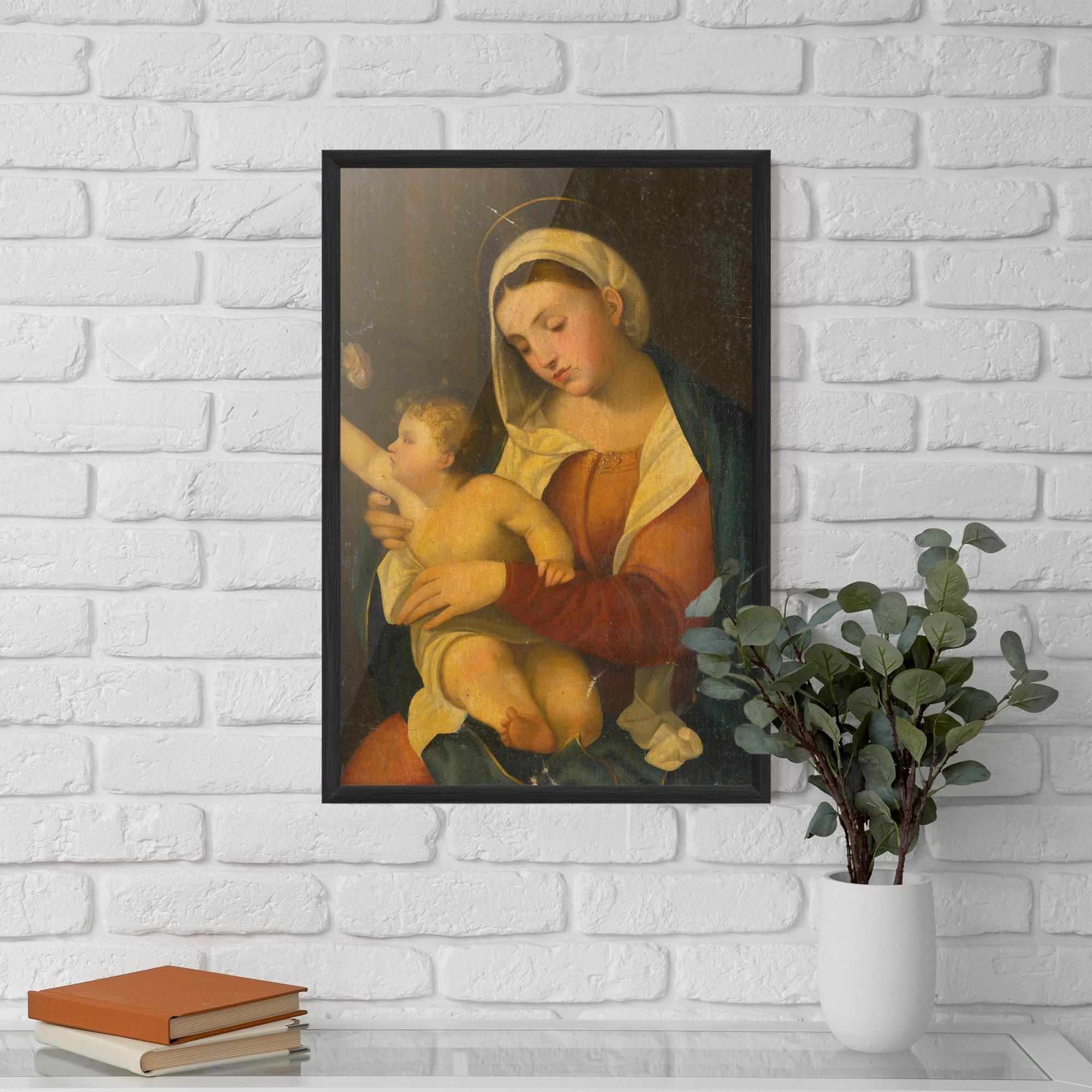 Poster Înrămat Yellow Light Baby mockup 5