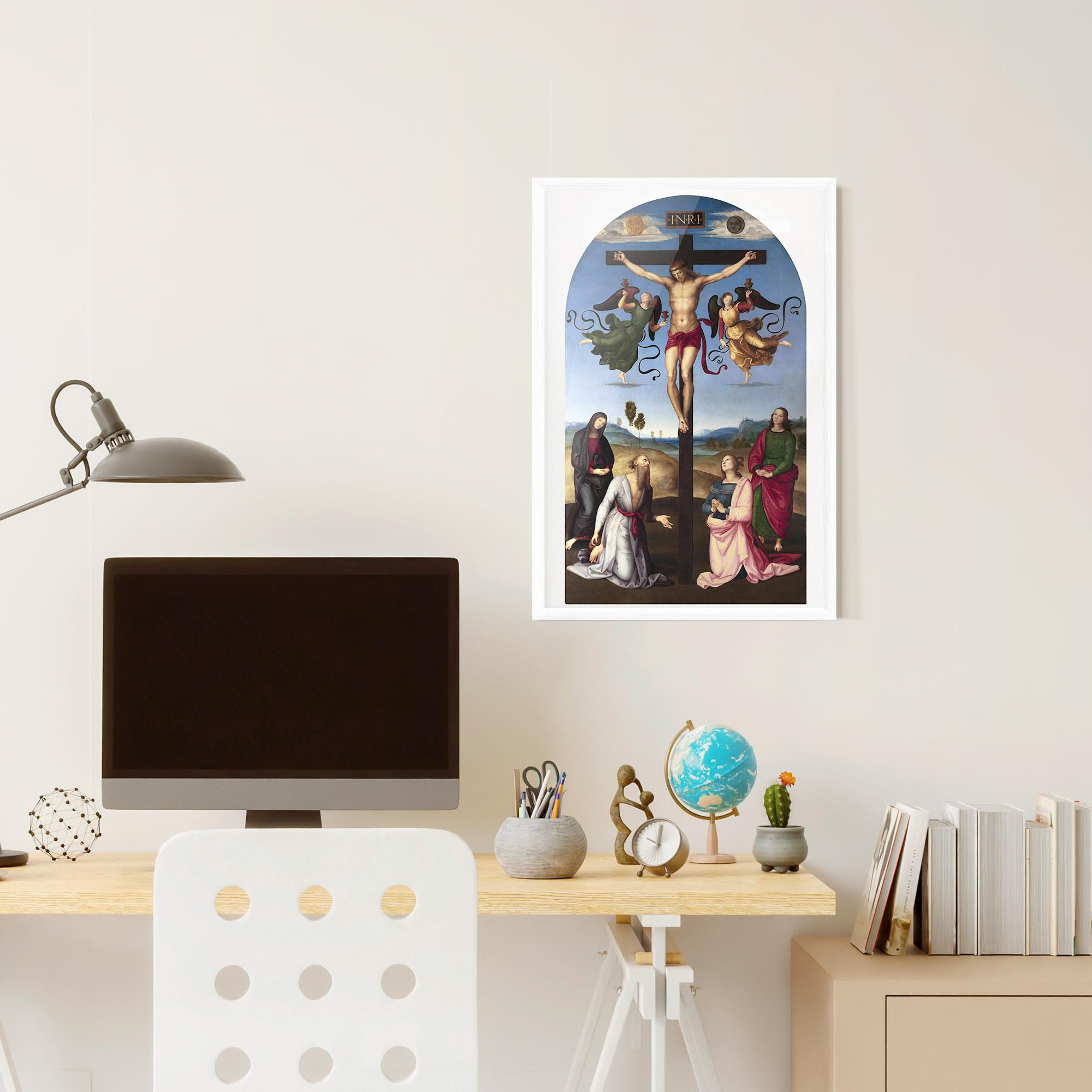 Poster Înrămat Blue Sky Jesus mockup 6