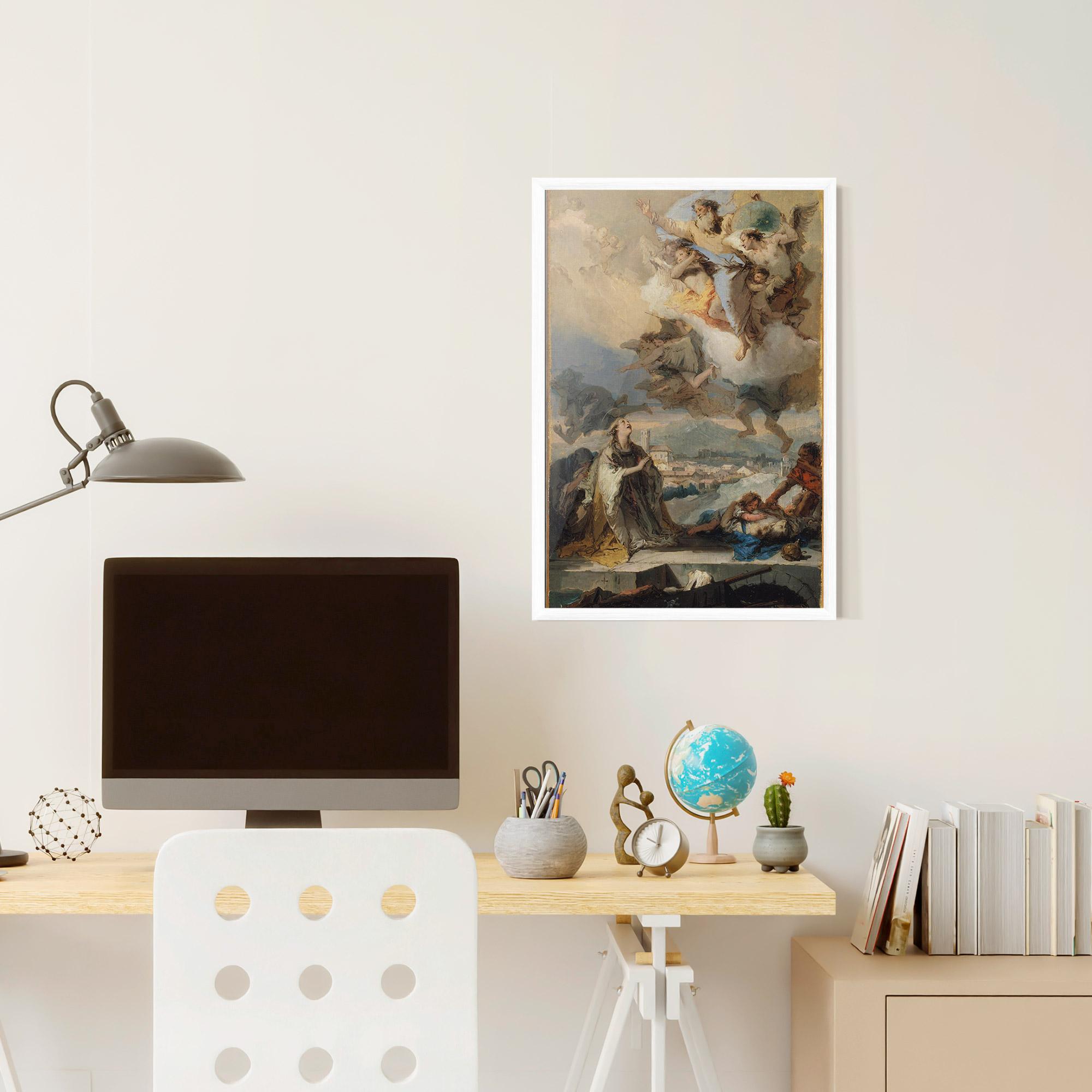 Poster Înrămat Sky Angel Art mockup 6