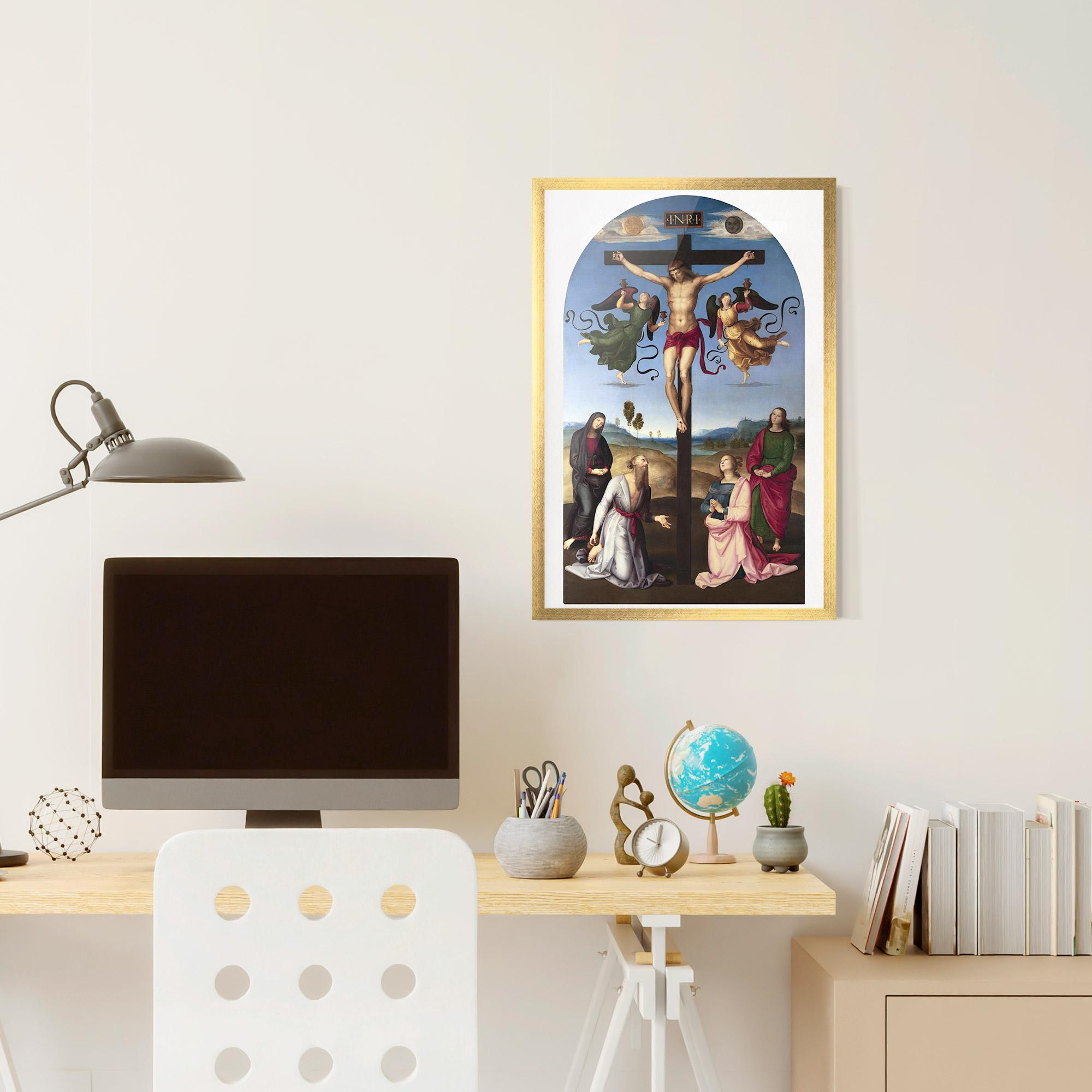 Poster Înrămat Blue Sky Jesus mockup 6