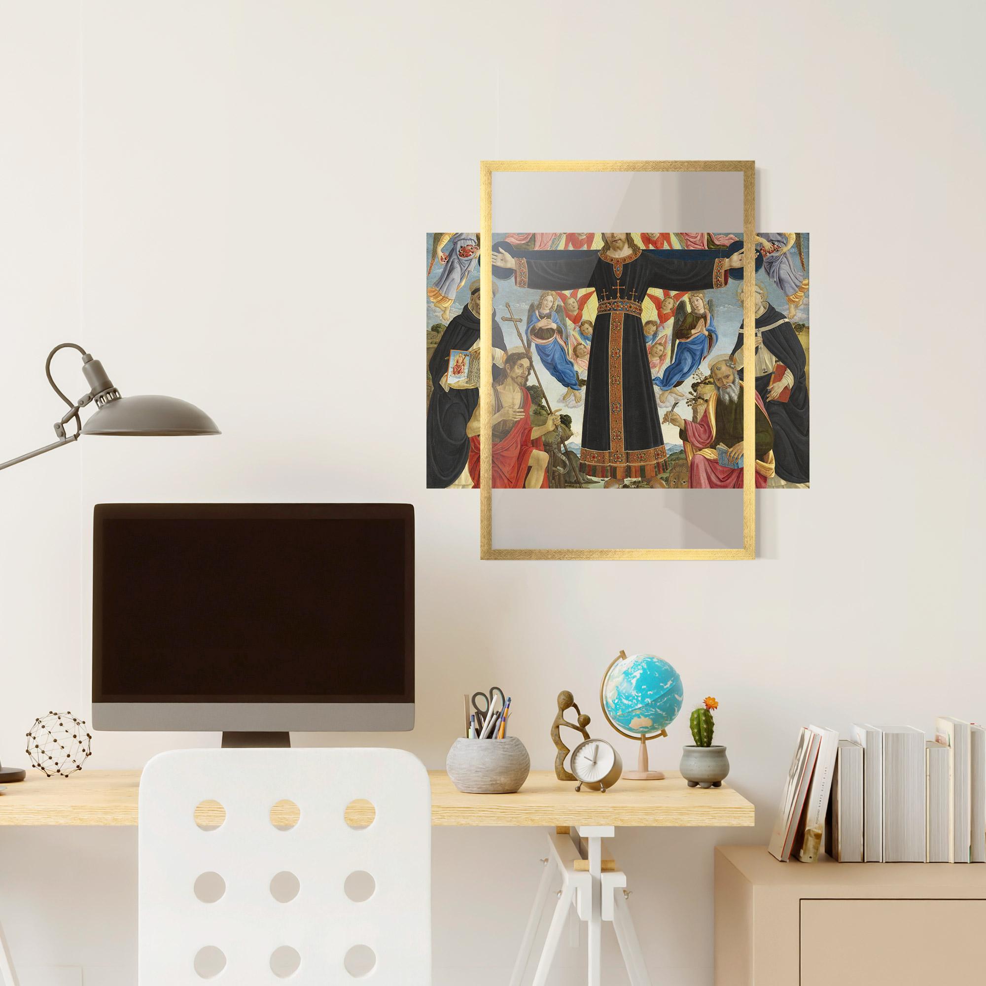 Poster Înrămat Open Divine Arms mockup 6