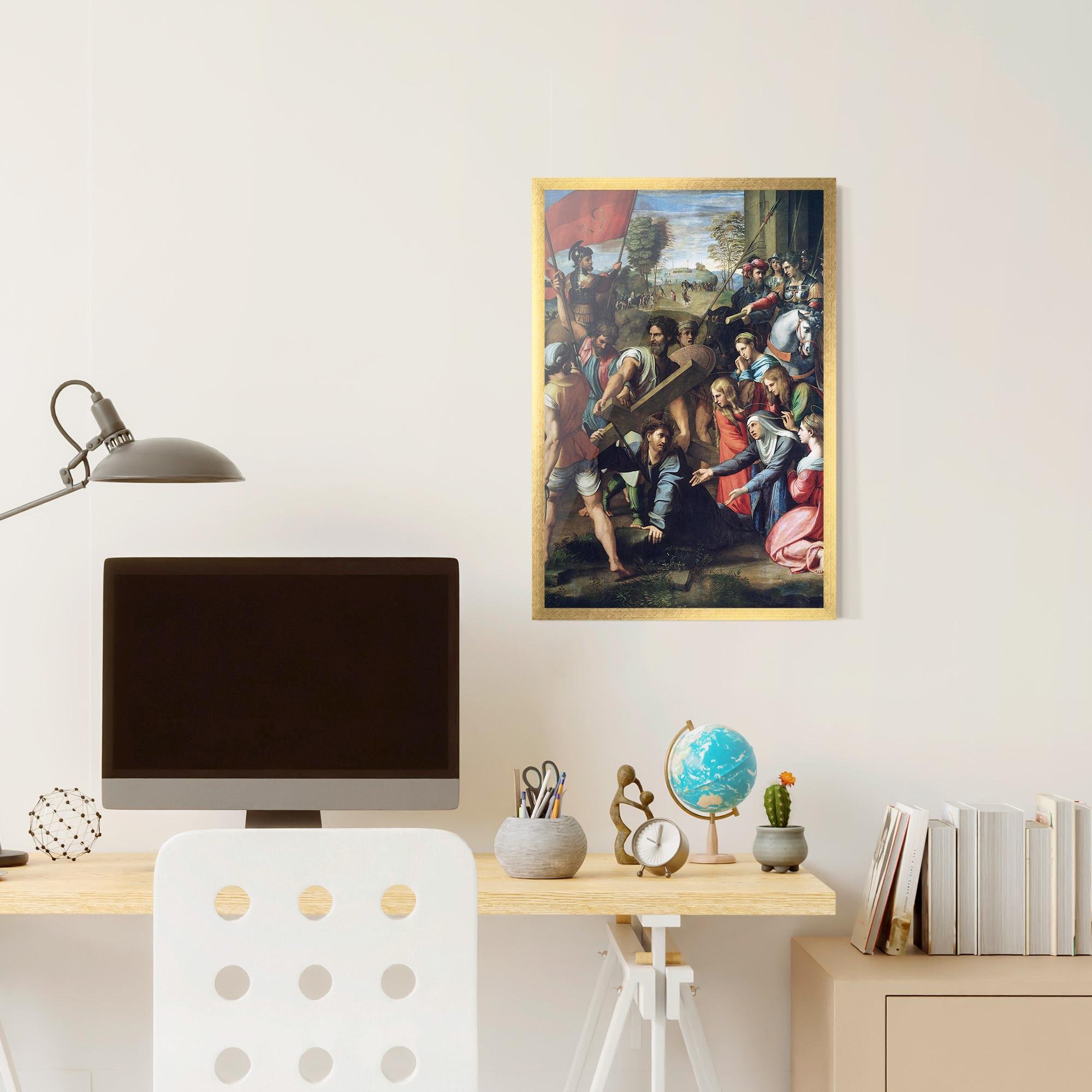 Poster Înrămat Taking The Cross mockup 6