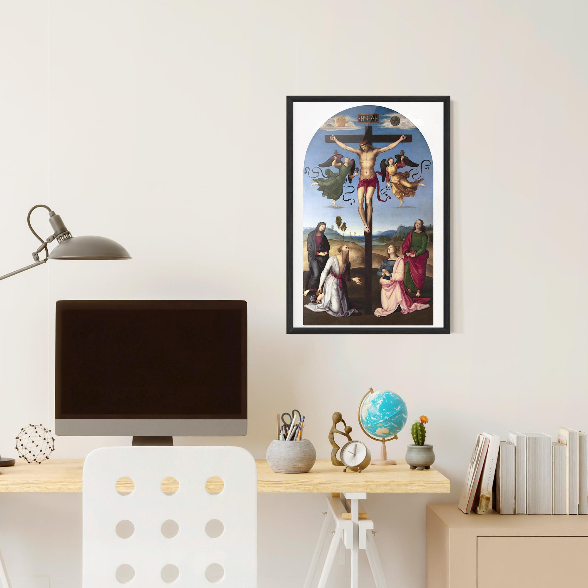 Poster Înrămat Blue Sky Jesus mockup 6