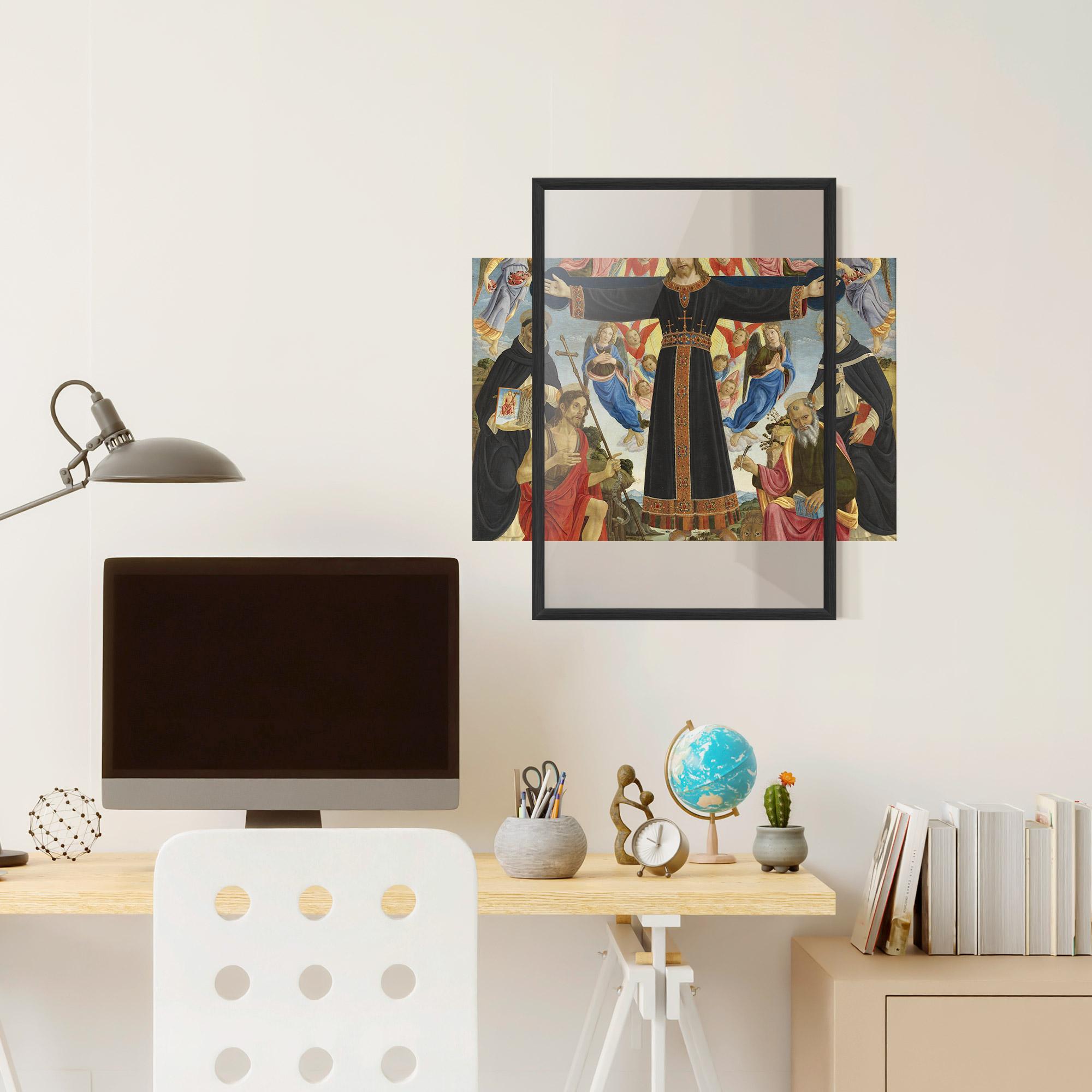 Poster Înrămat Open Divine Arms mockup 6