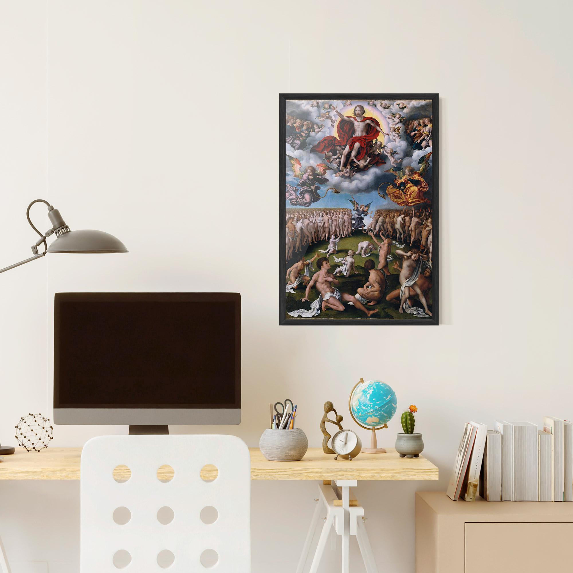 Poster Înrămat Powerful God mockup 6