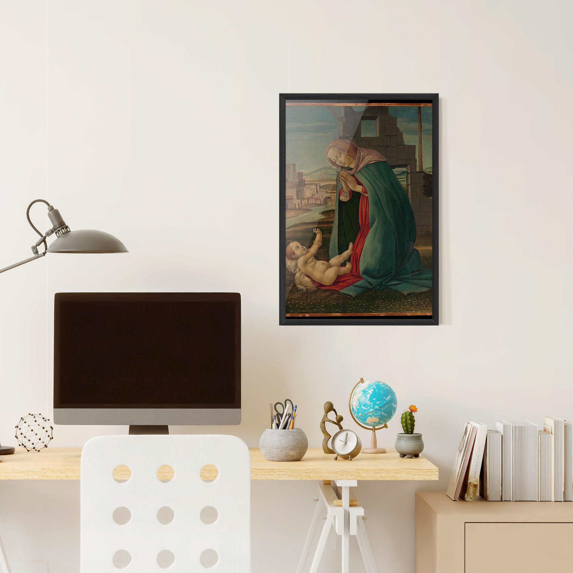 Poster Înrămat Praying For Baby mockup 6