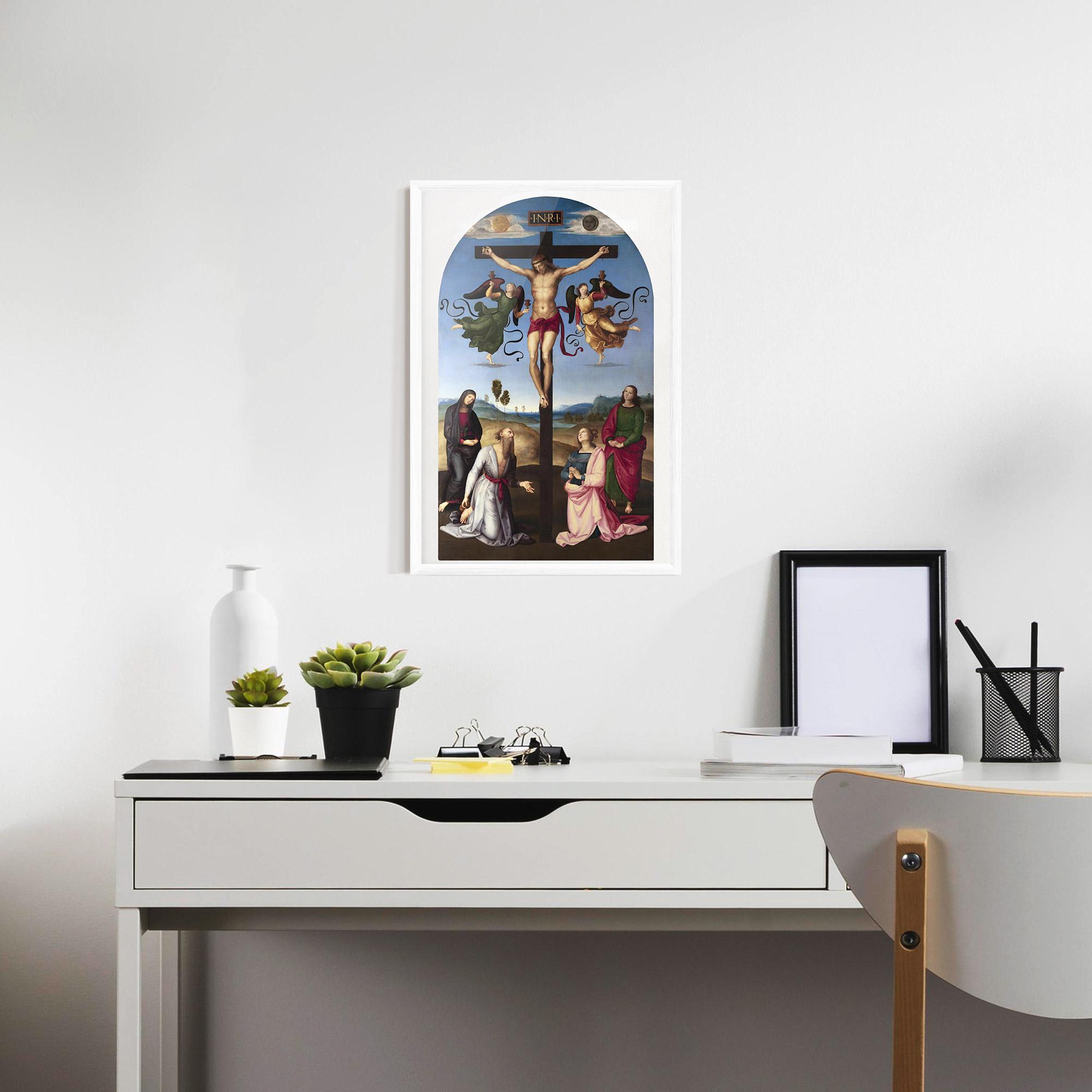 Poster Înrămat Blue Sky Jesus mockup 7