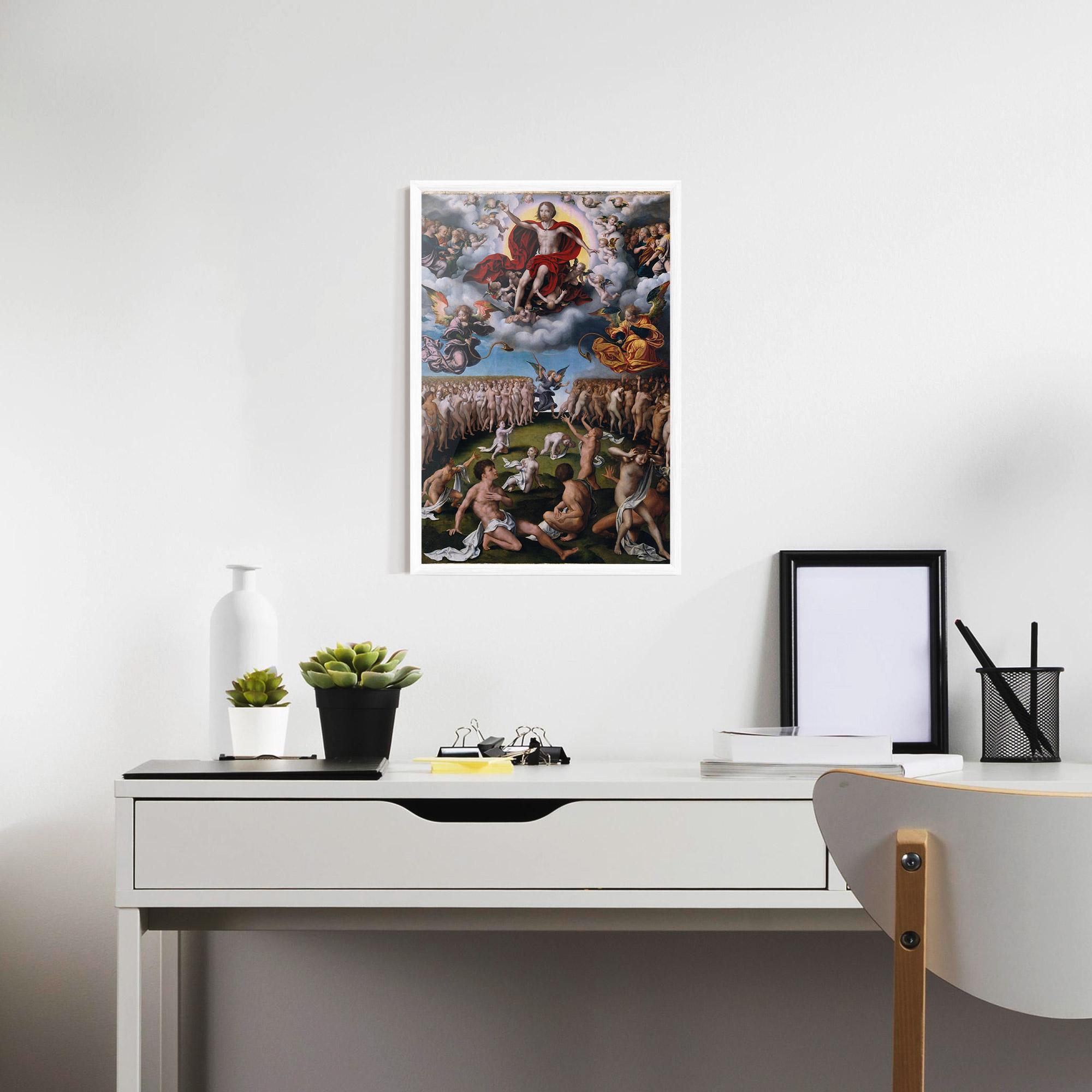 Poster Înrămat Powerful God mockup 7