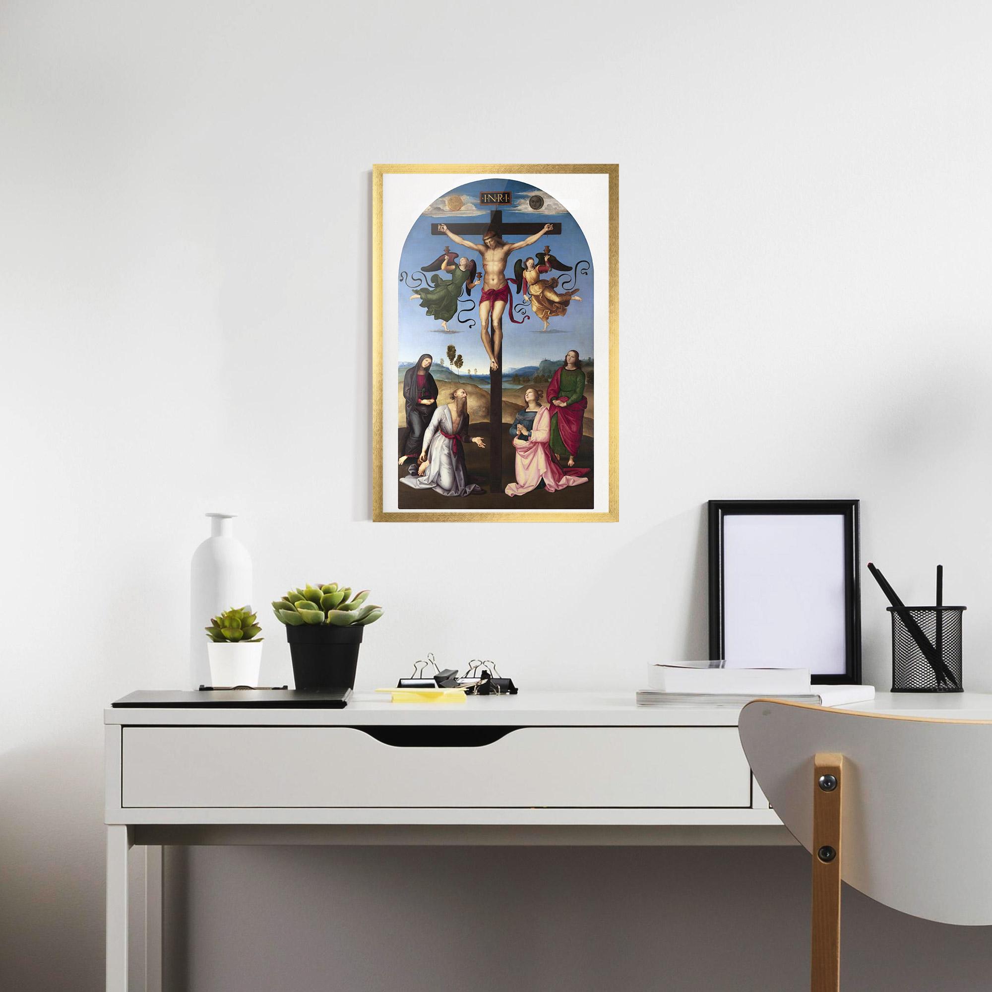 Poster Înrămat Blue Sky Jesus mockup 7