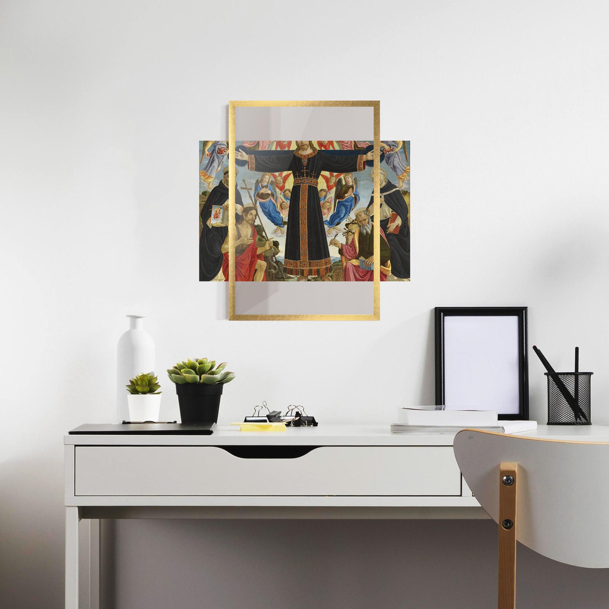 Poster Înrămat Open Divine Arms mockup 7