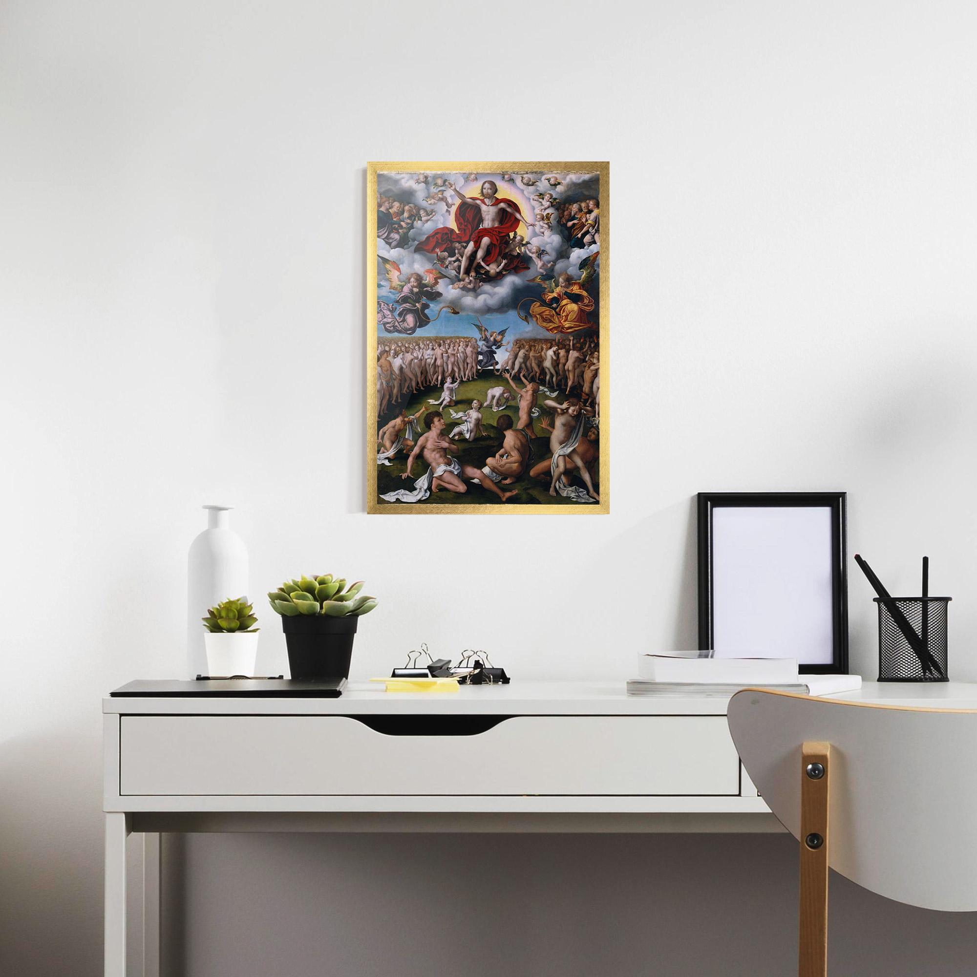 Poster Înrămat Powerful God mockup 7