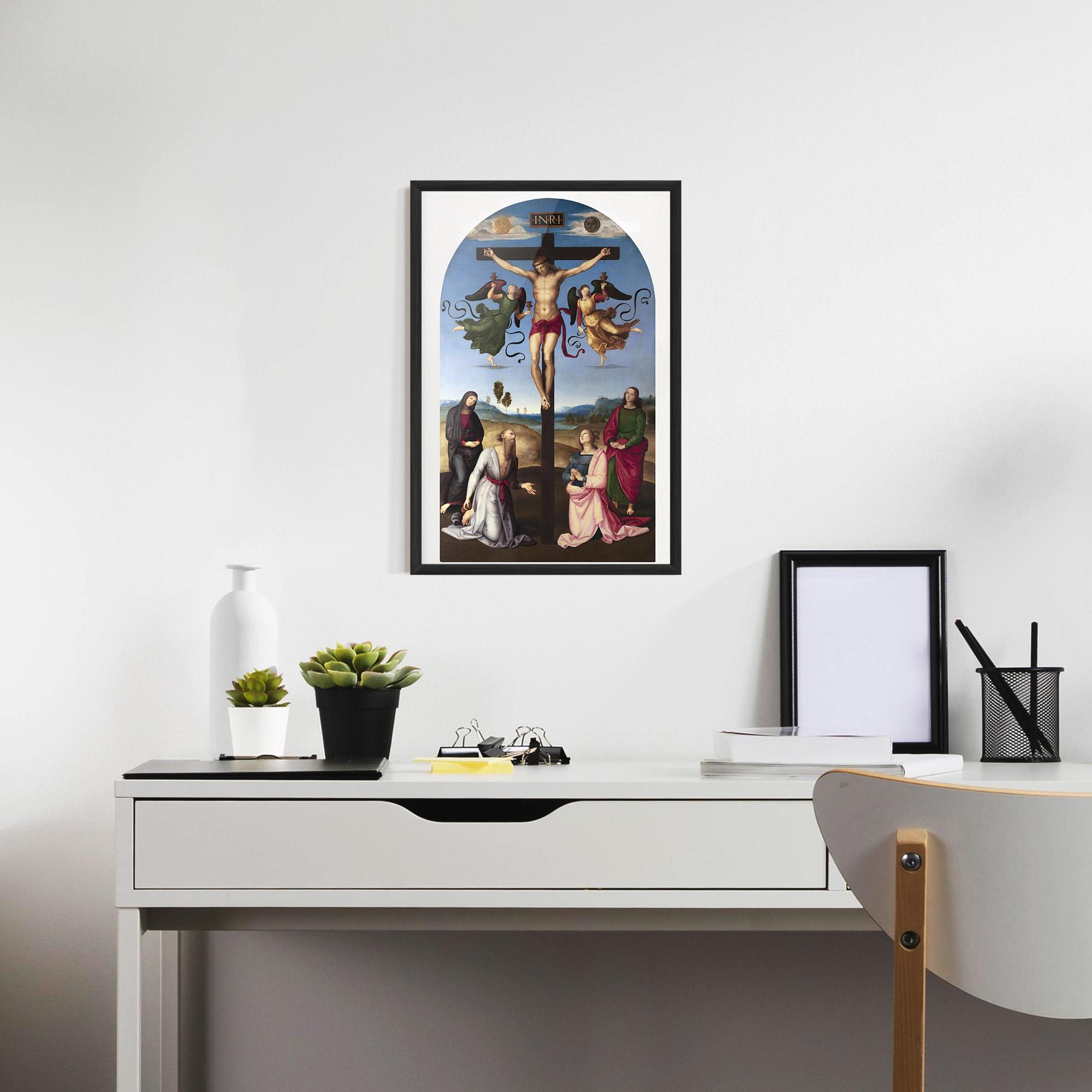 Poster Înrămat Blue Sky Jesus mockup 7