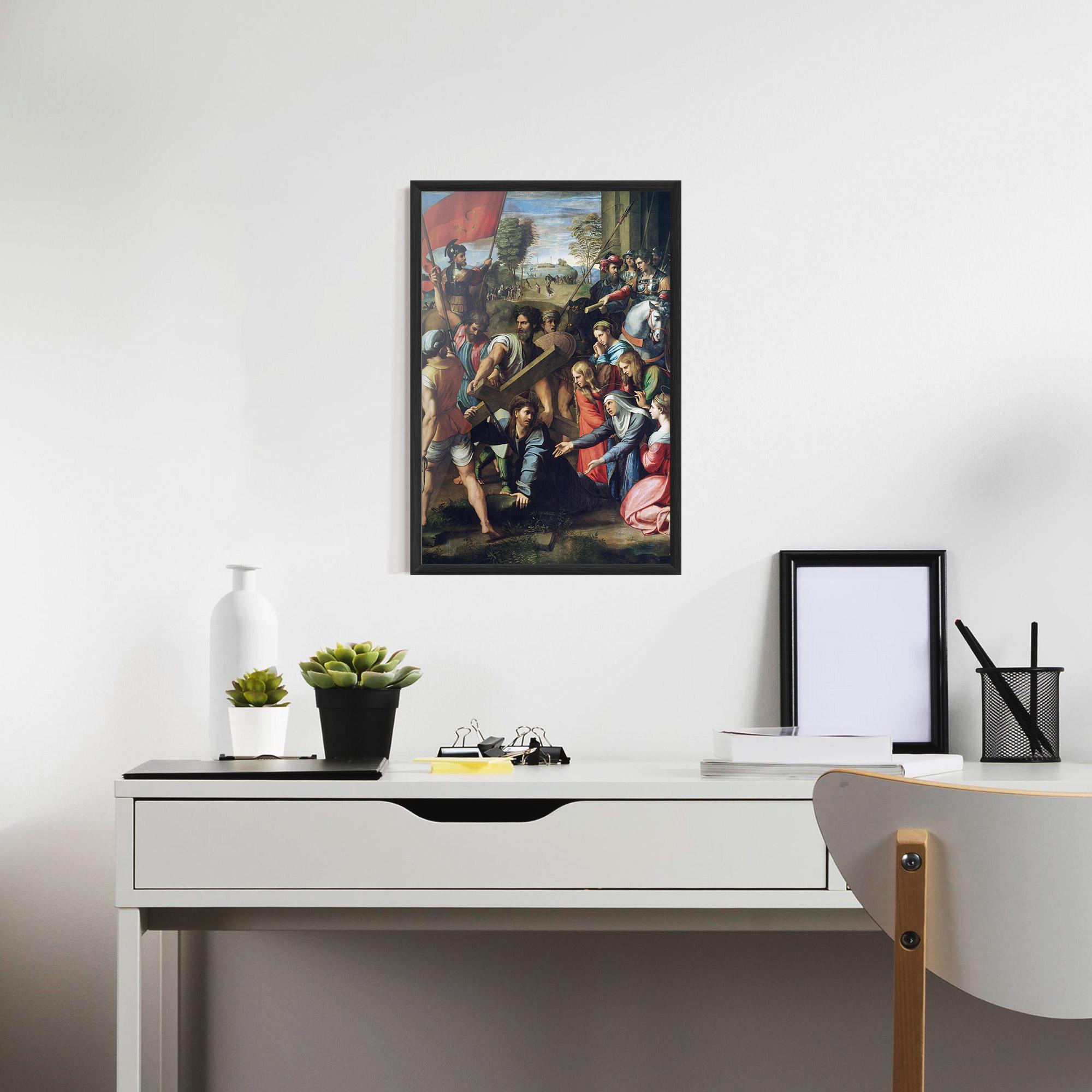 Poster Înrămat Taking The Cross mockup 7