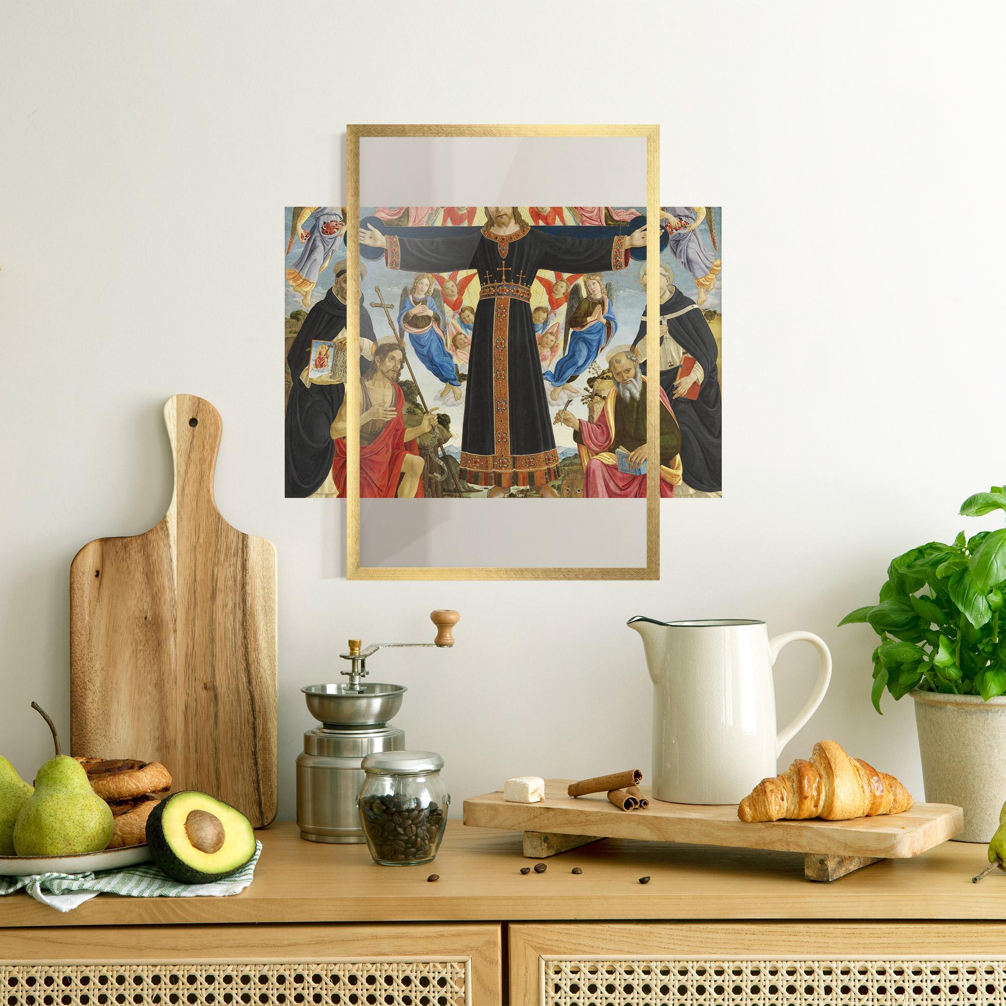 Poster Înrămat Open Divine Arms mockup 8