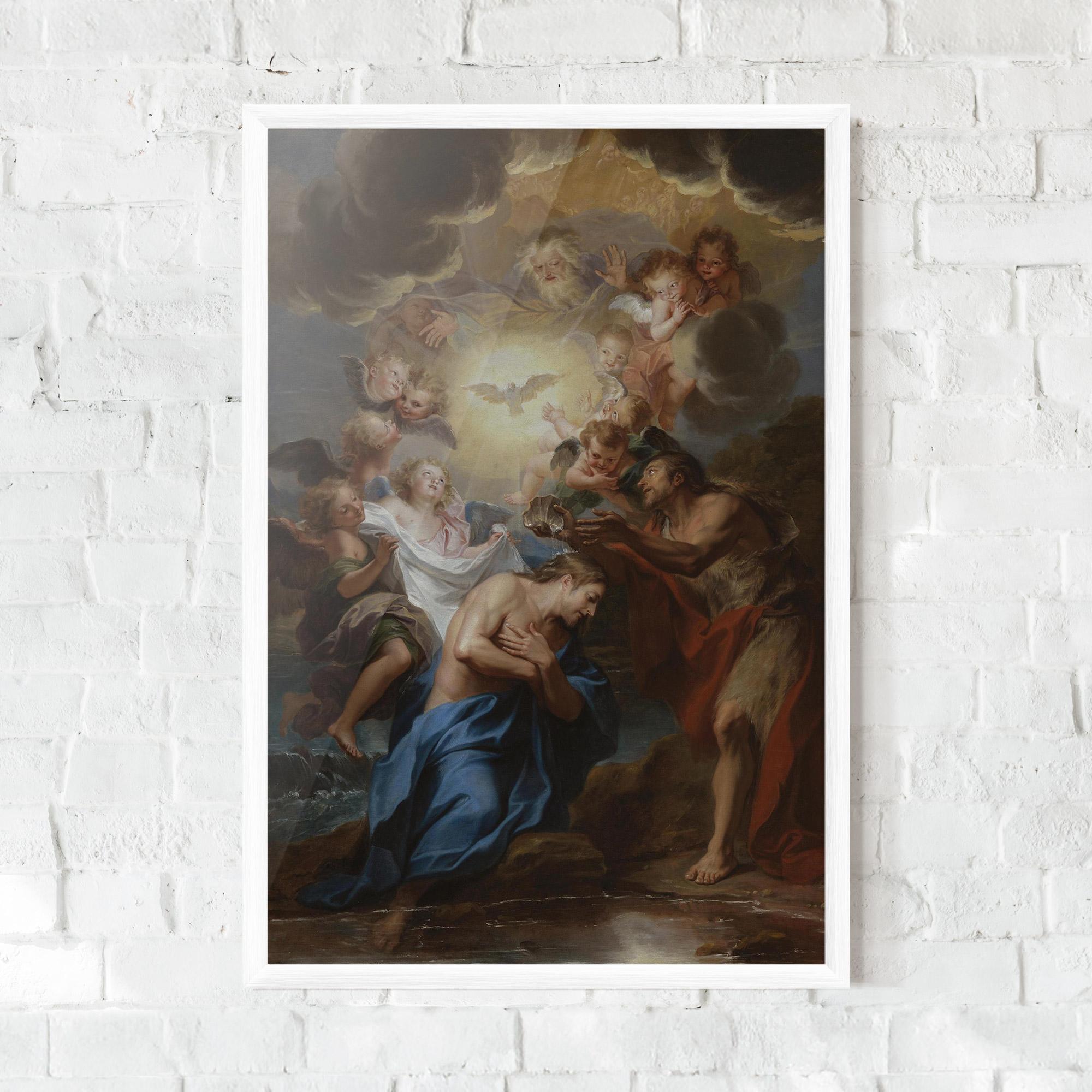 Poster Înrămat Bird Floating mockup 0