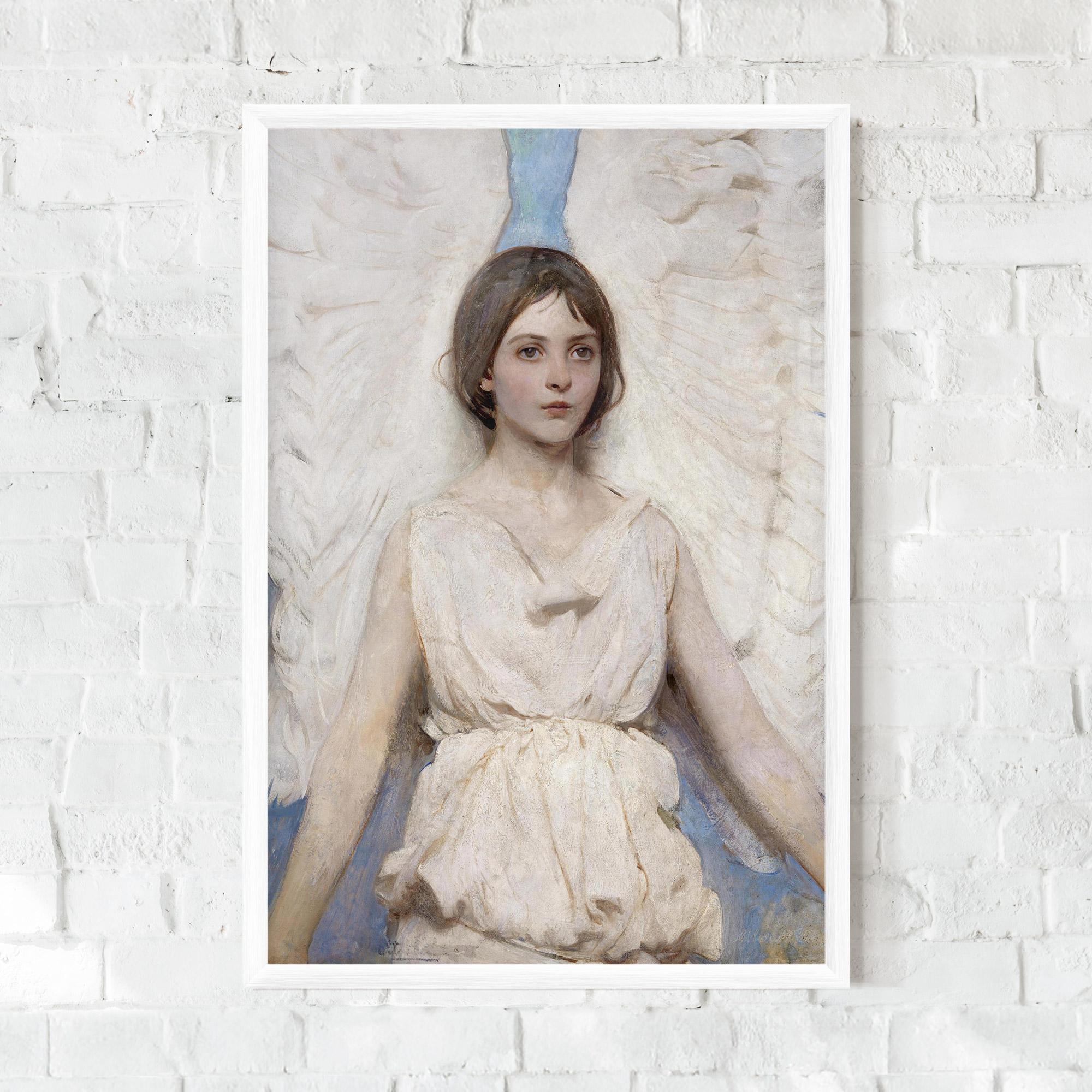 Poster Înrămat Pretty Angel Painting mockup 0