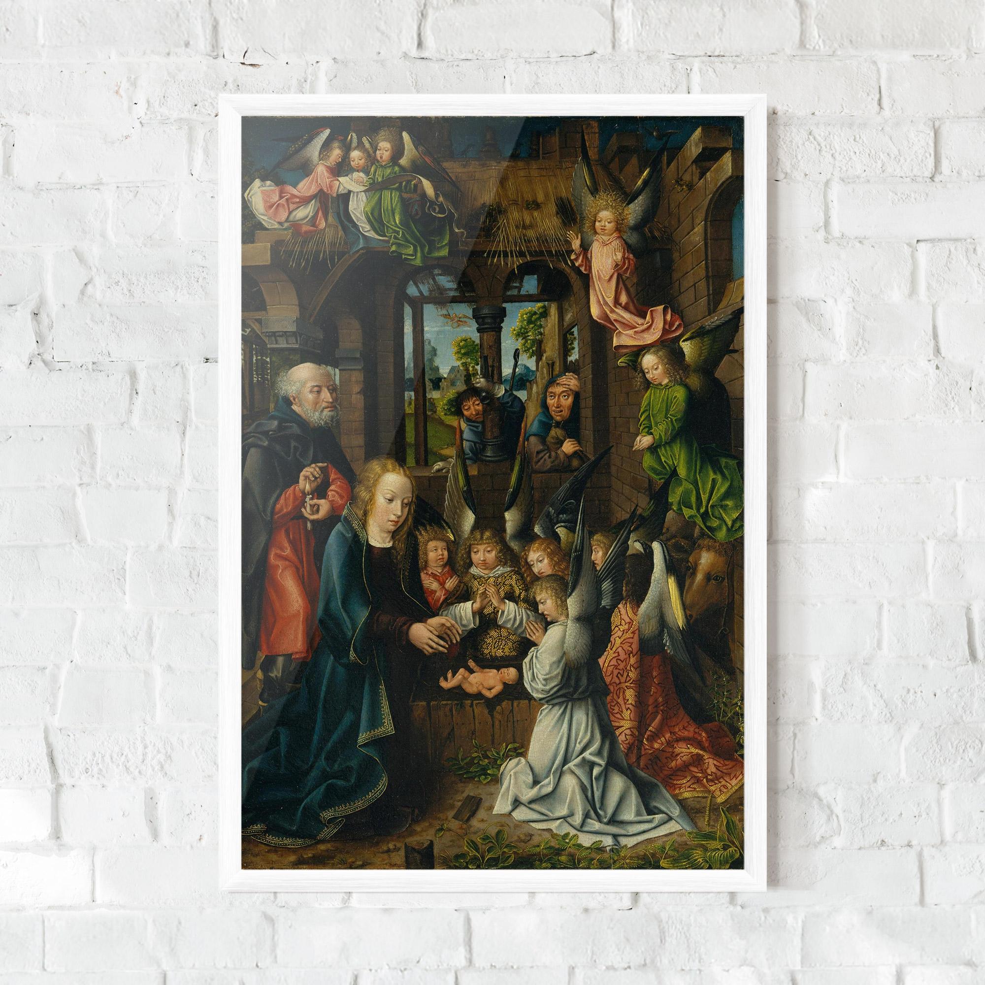 Poster Înrămat Small Angels Praying mockup 0