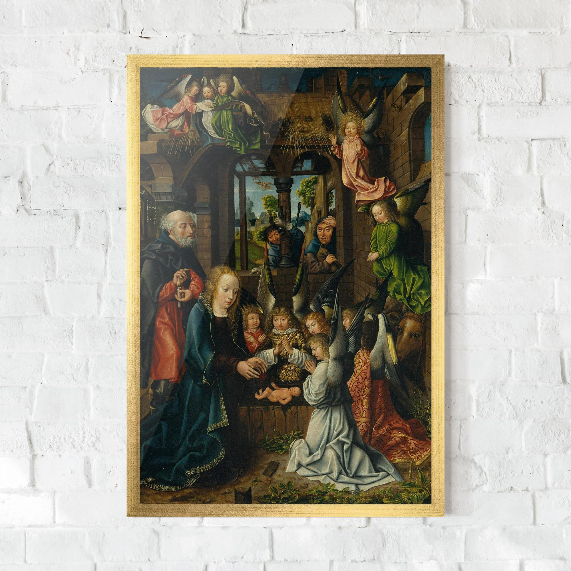 Poster Înrămat Small Angels Praying mockup 0