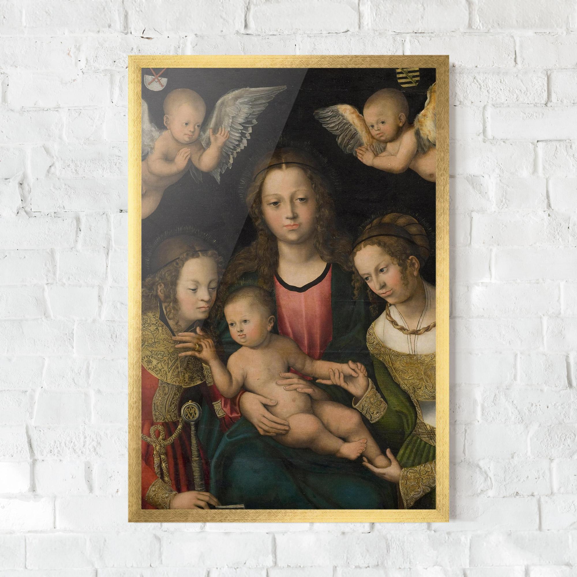 Poster Înrămat Small Little Angels mockup 0