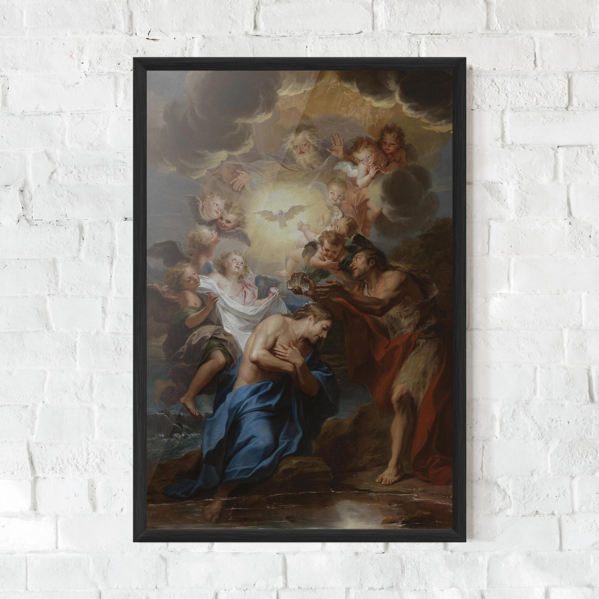 Poster Înrămat Bird Floating mockup 0