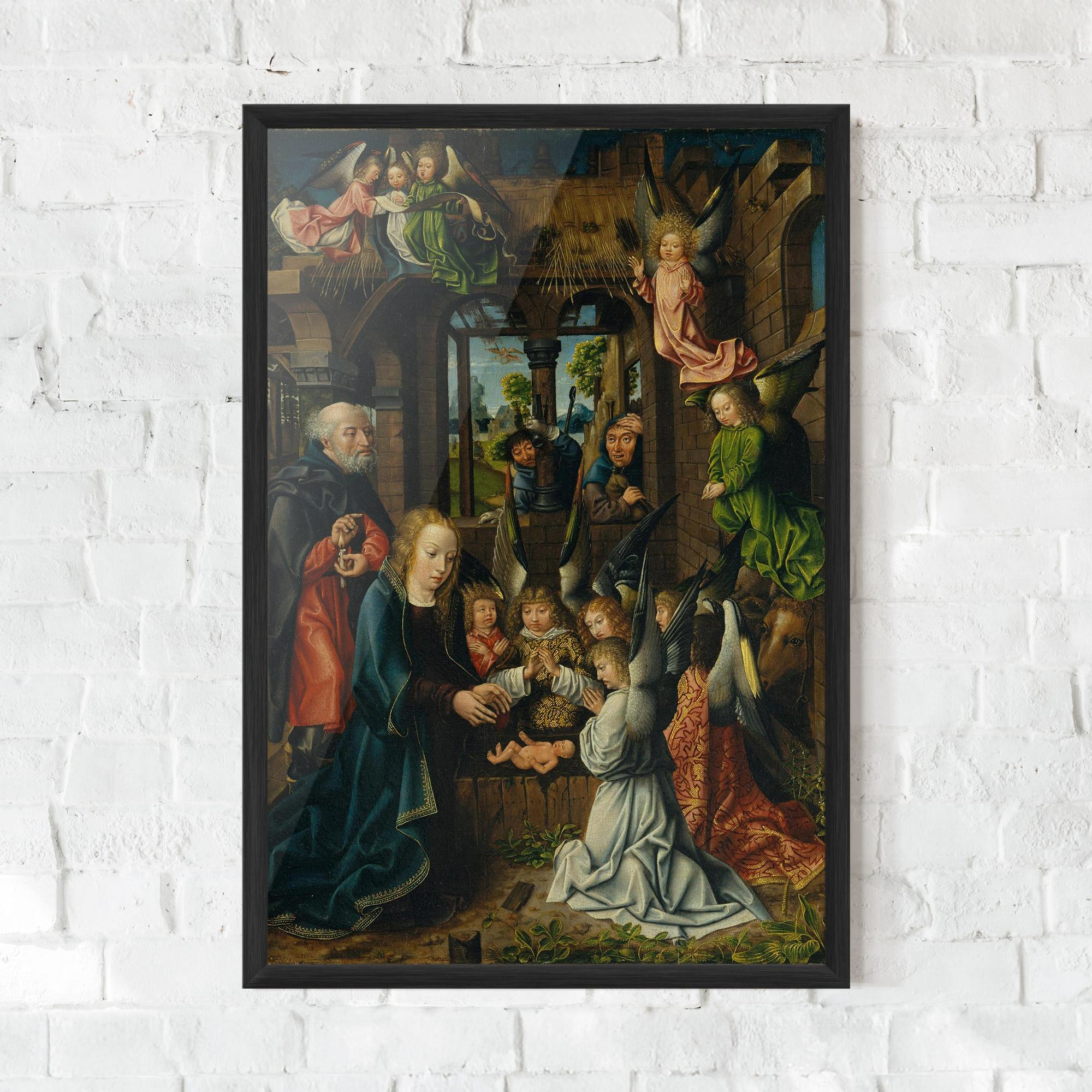 Poster Înrămat Small Angels Praying mockup 0