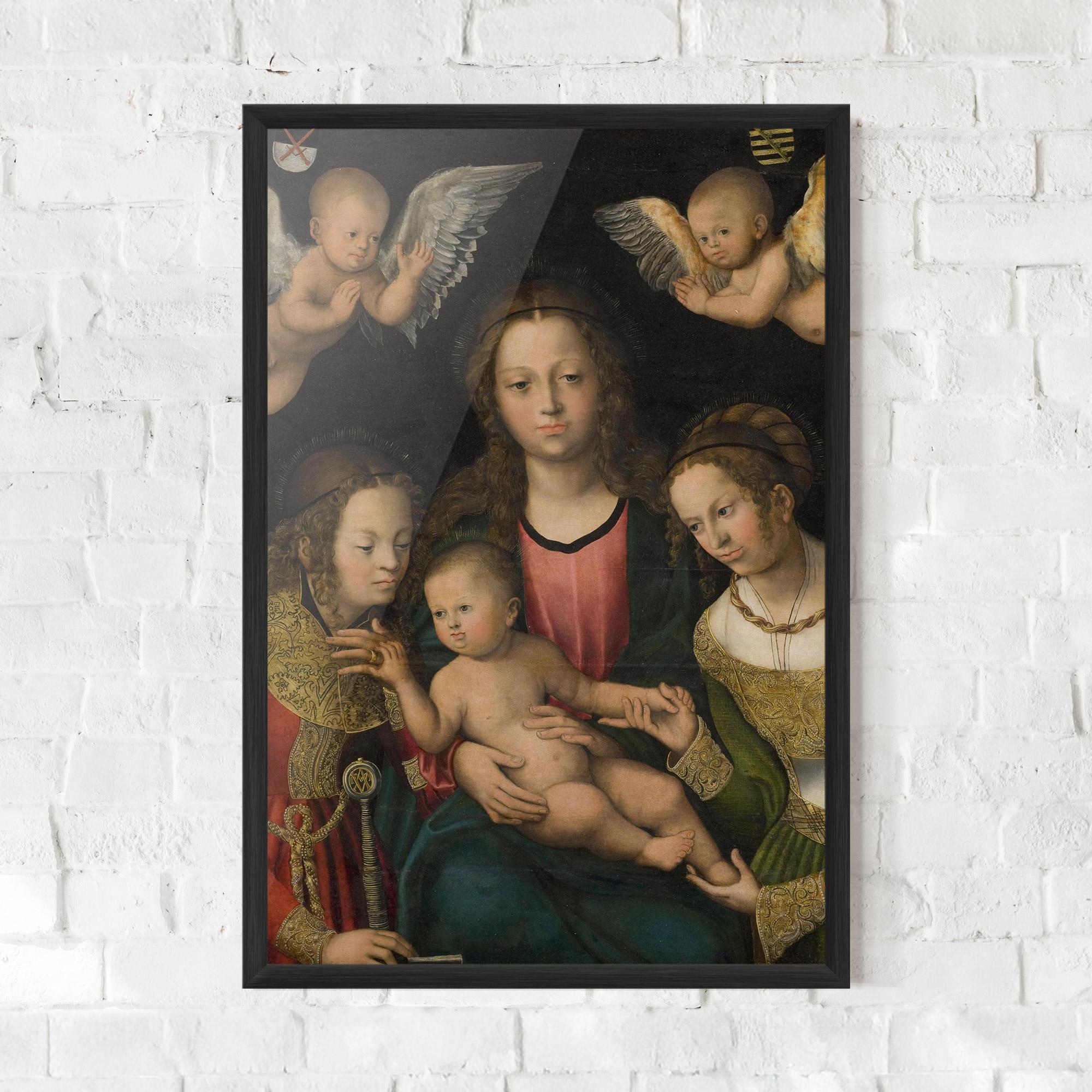 Poster Înrămat Small Little Angels mockup 0