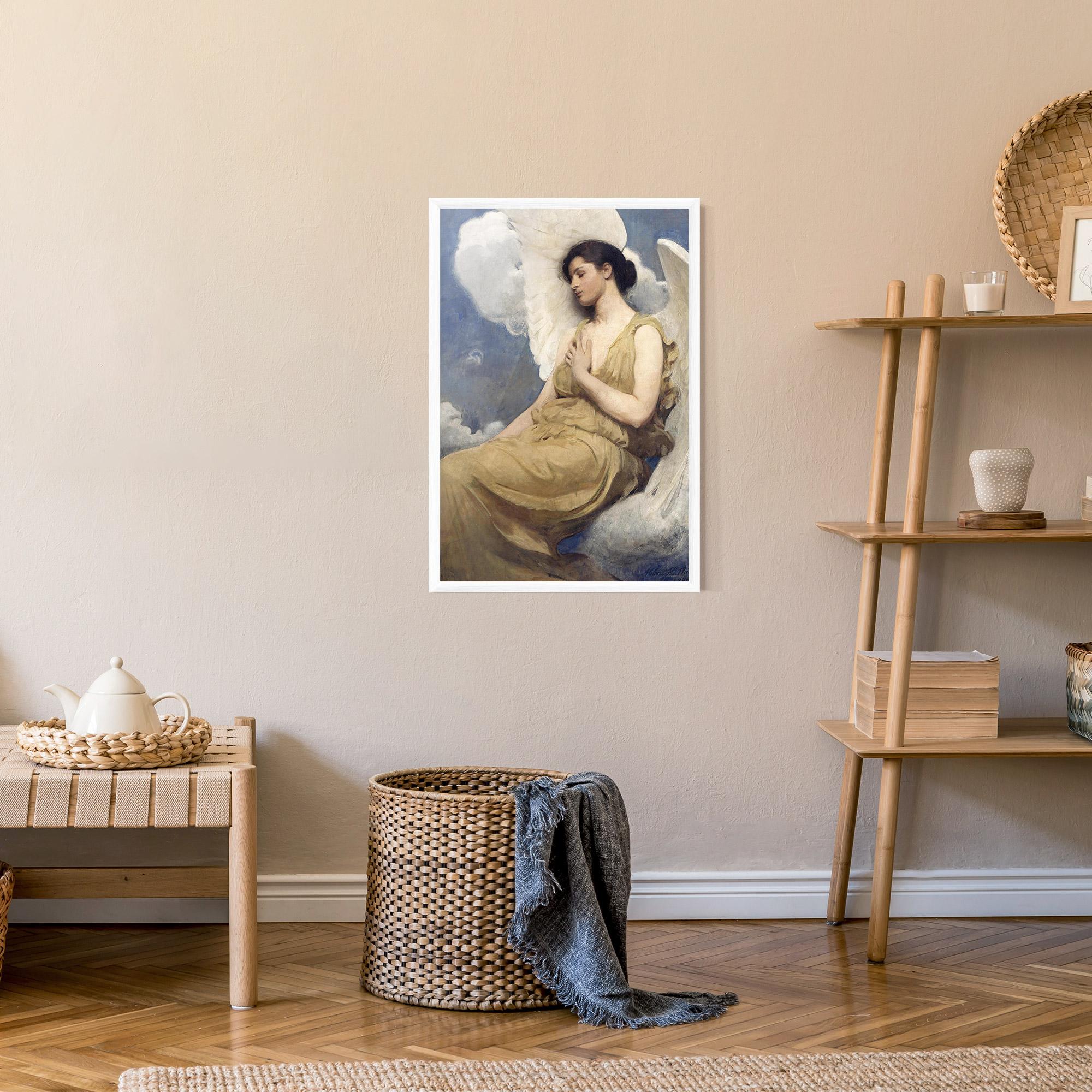 Poster Înrămat Angel Woman Painting mockup 9