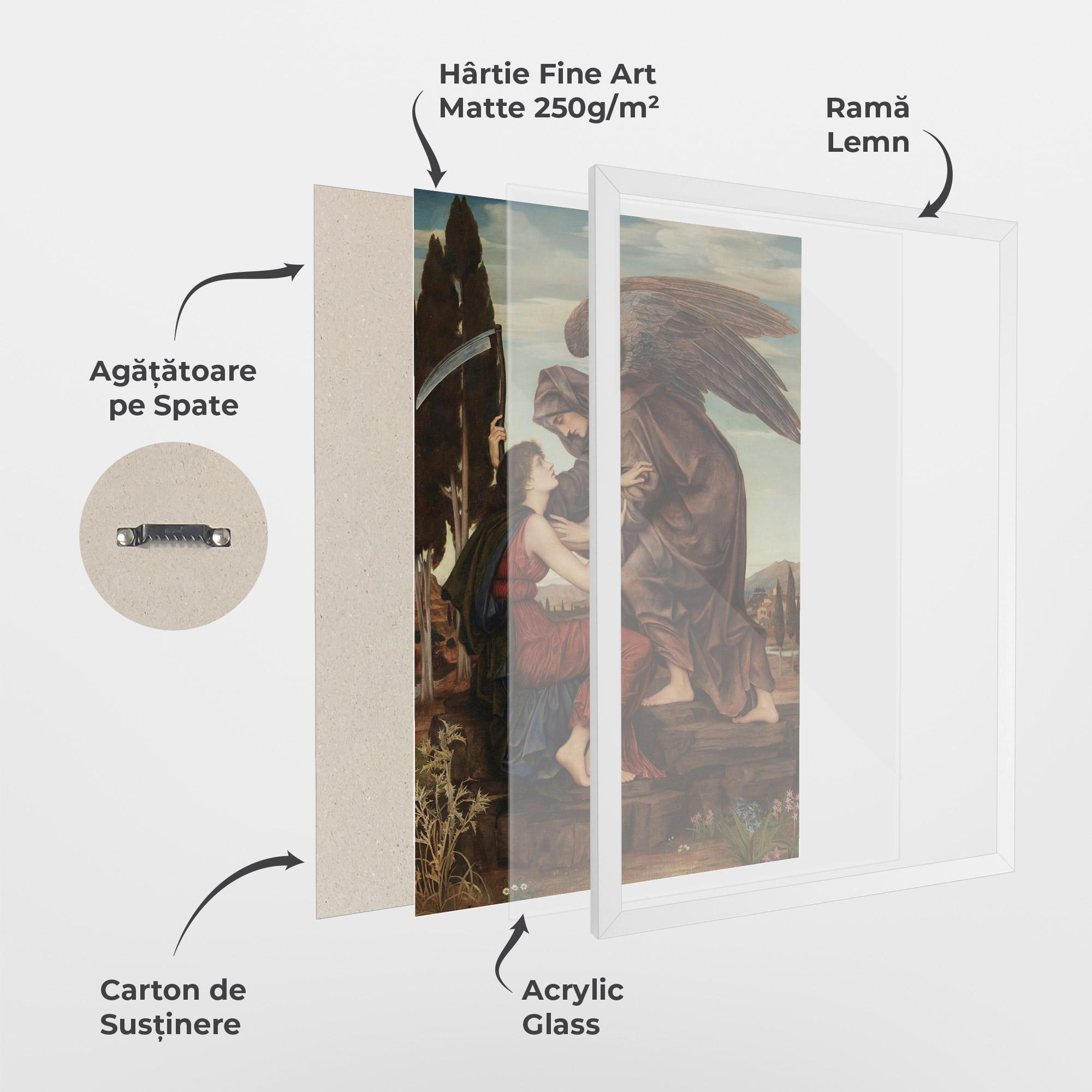 Poster Înrămat Angel Of Death mockup 1