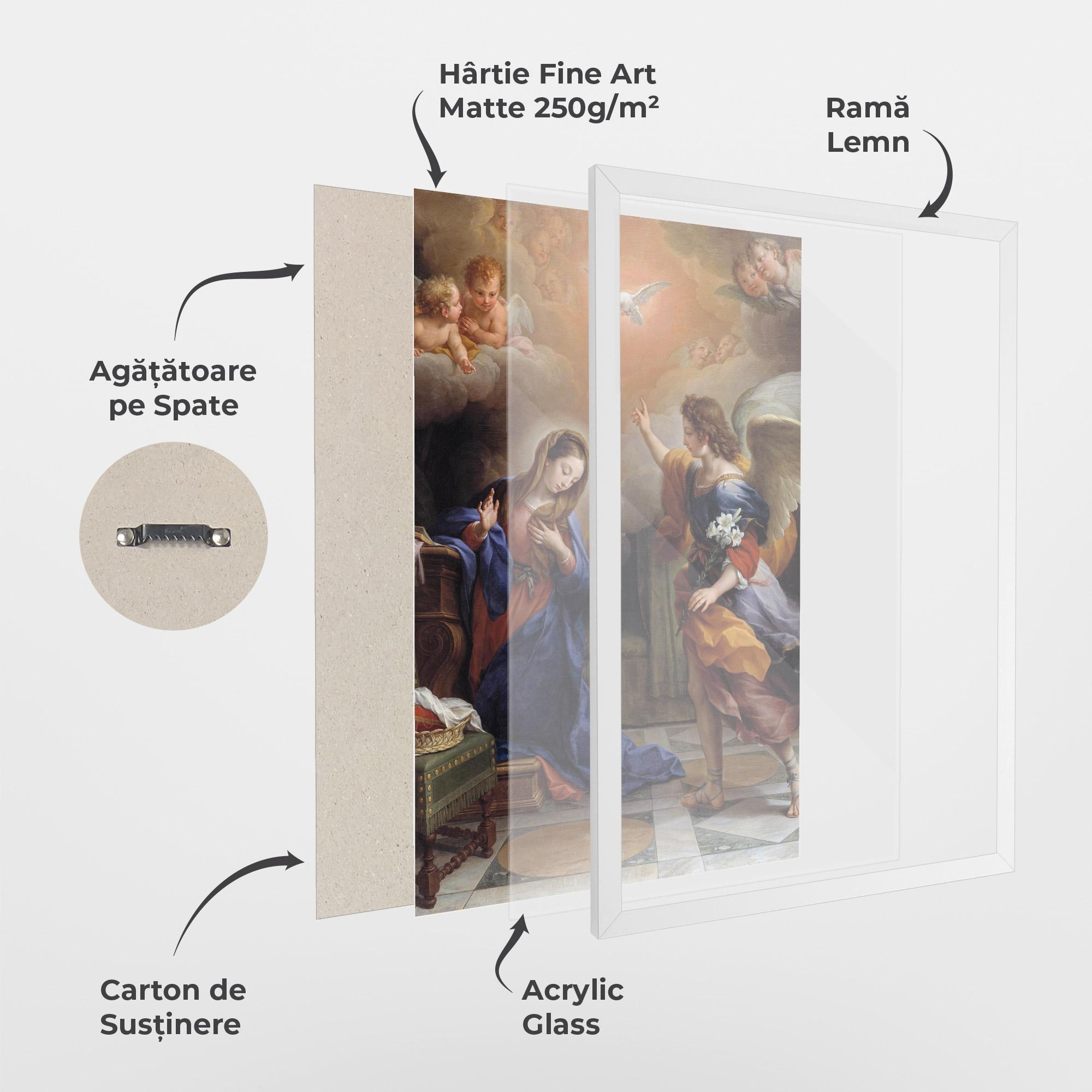 Poster Înrămat Lucky Bird mockup 1