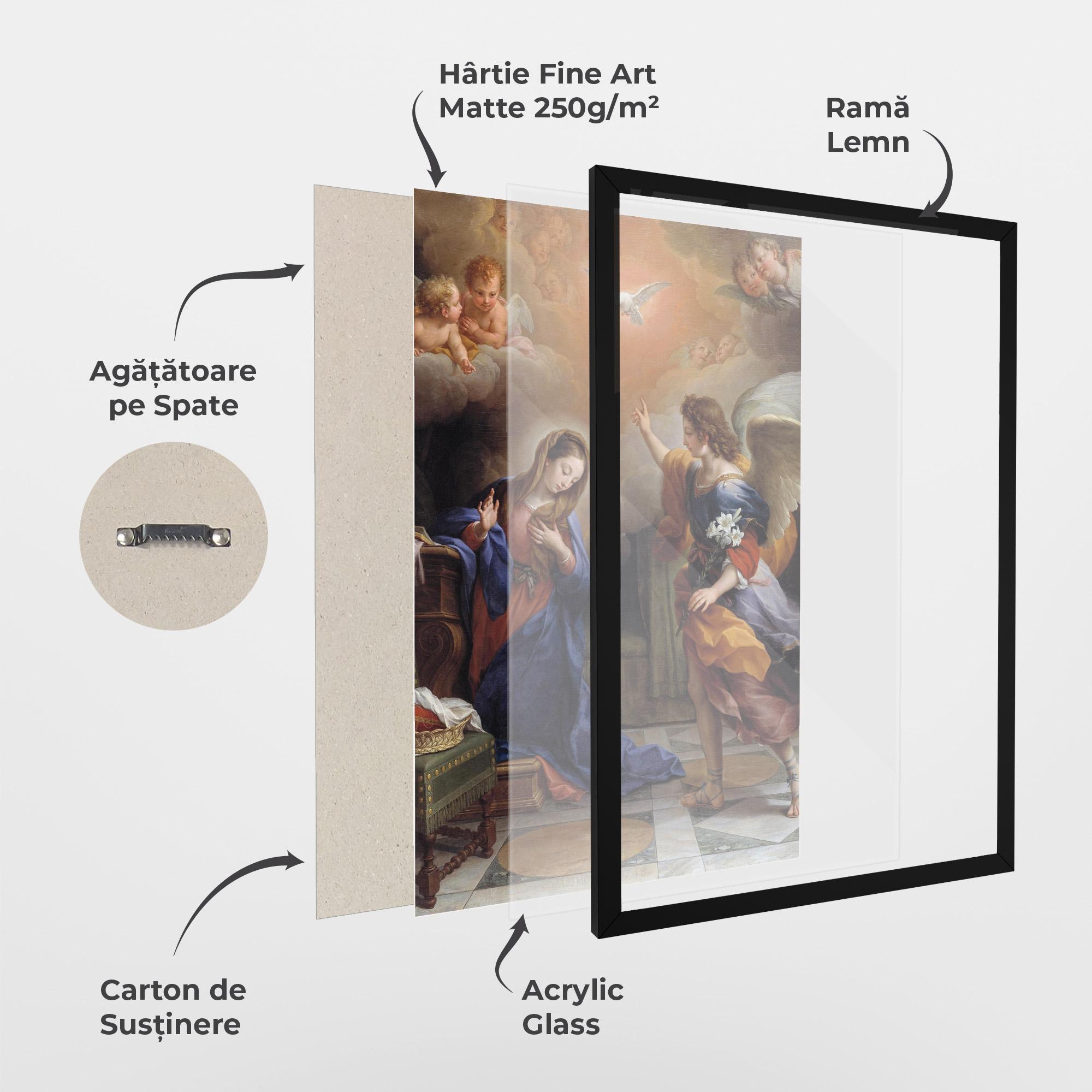 Poster Înrămat Lucky Bird mockup 1