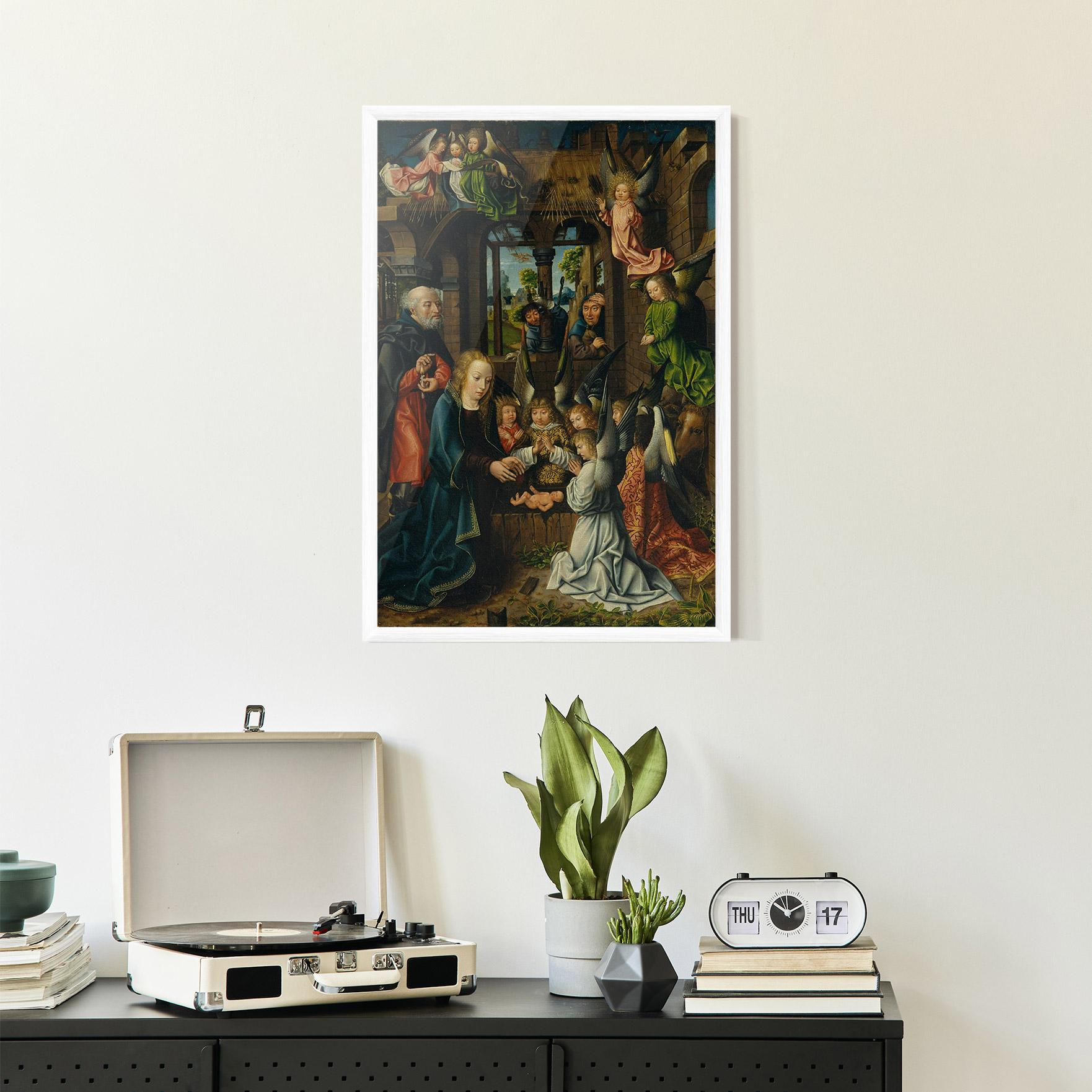 Poster Înrămat Small Angels Praying mockup 2