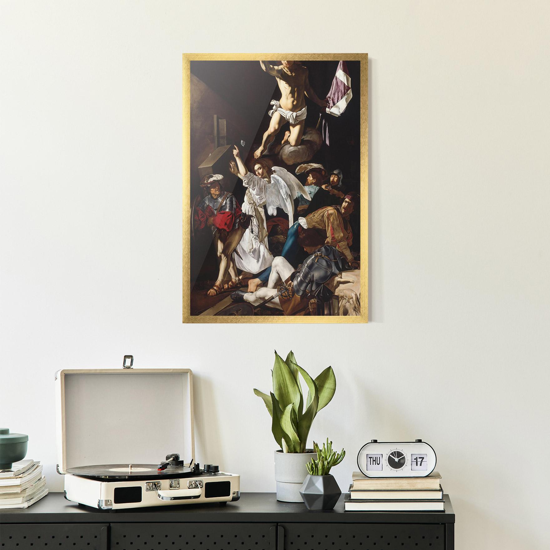 Poster Înrămat Angel Painting mockup 2