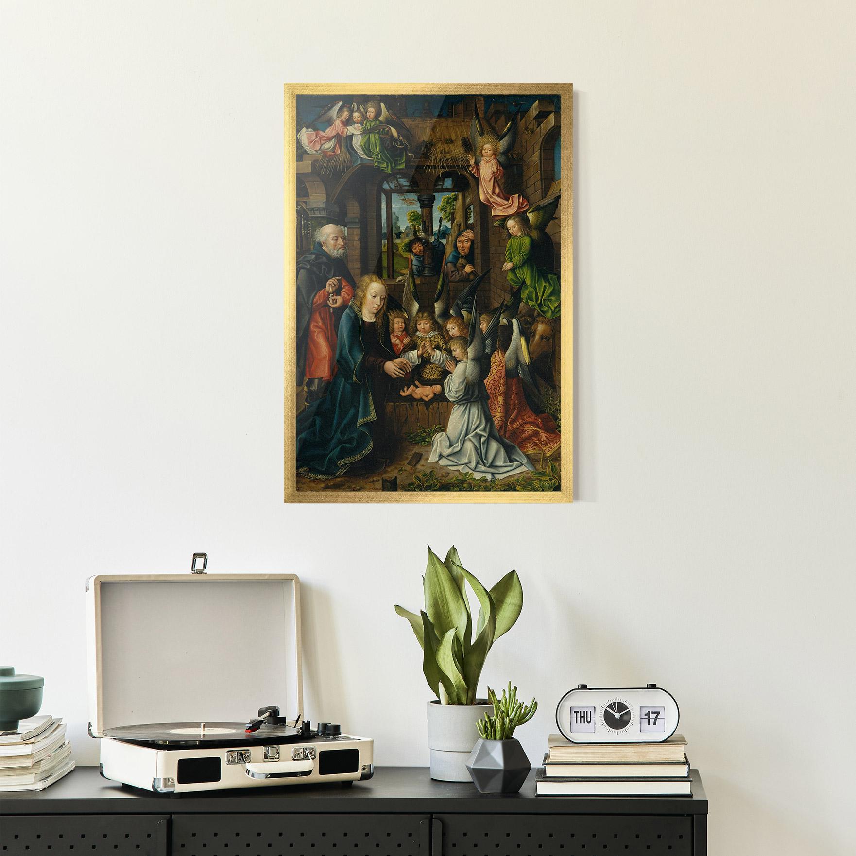 Poster Înrămat Small Angels Praying mockup 2