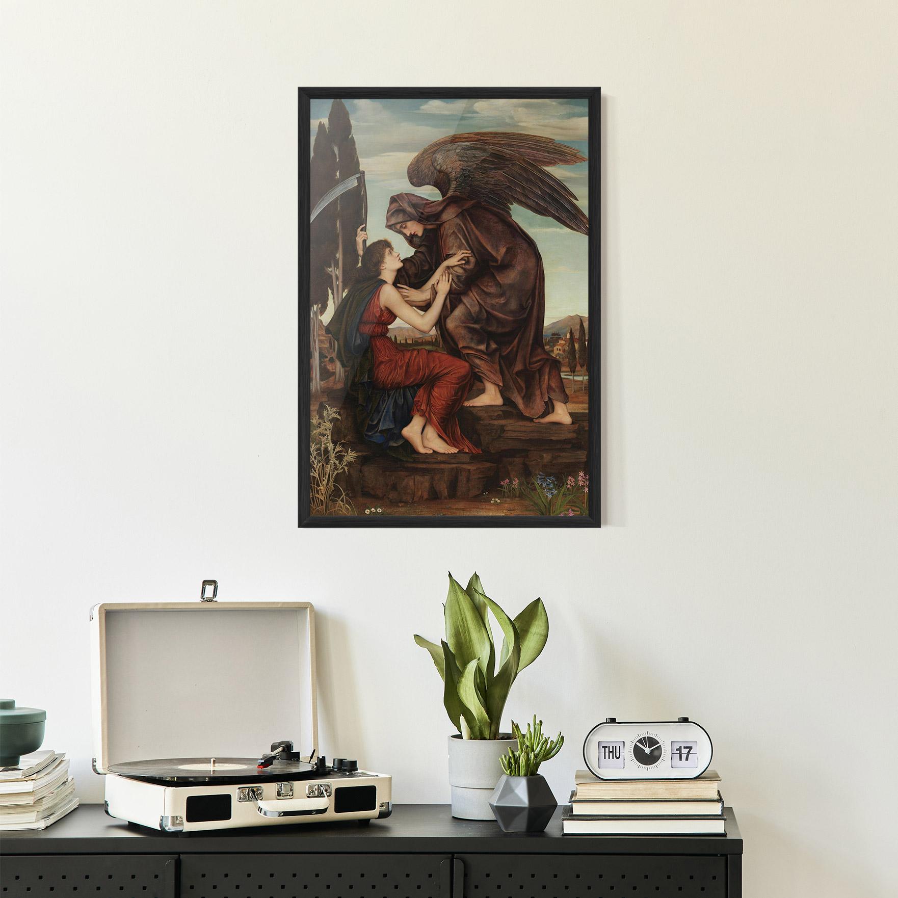 Poster Înrămat Angel Of Death mockup 2