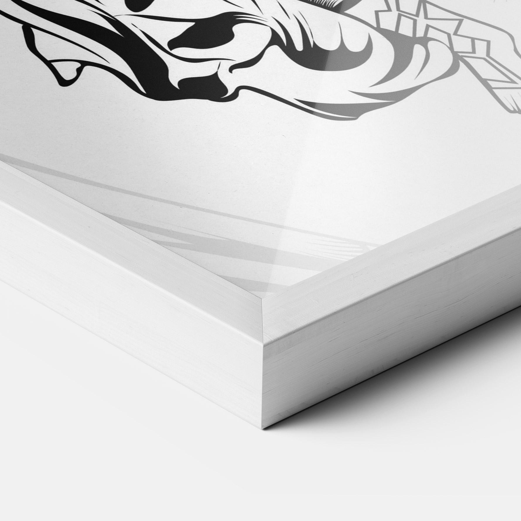 Poster Înrămat Angel Fight mockup 3