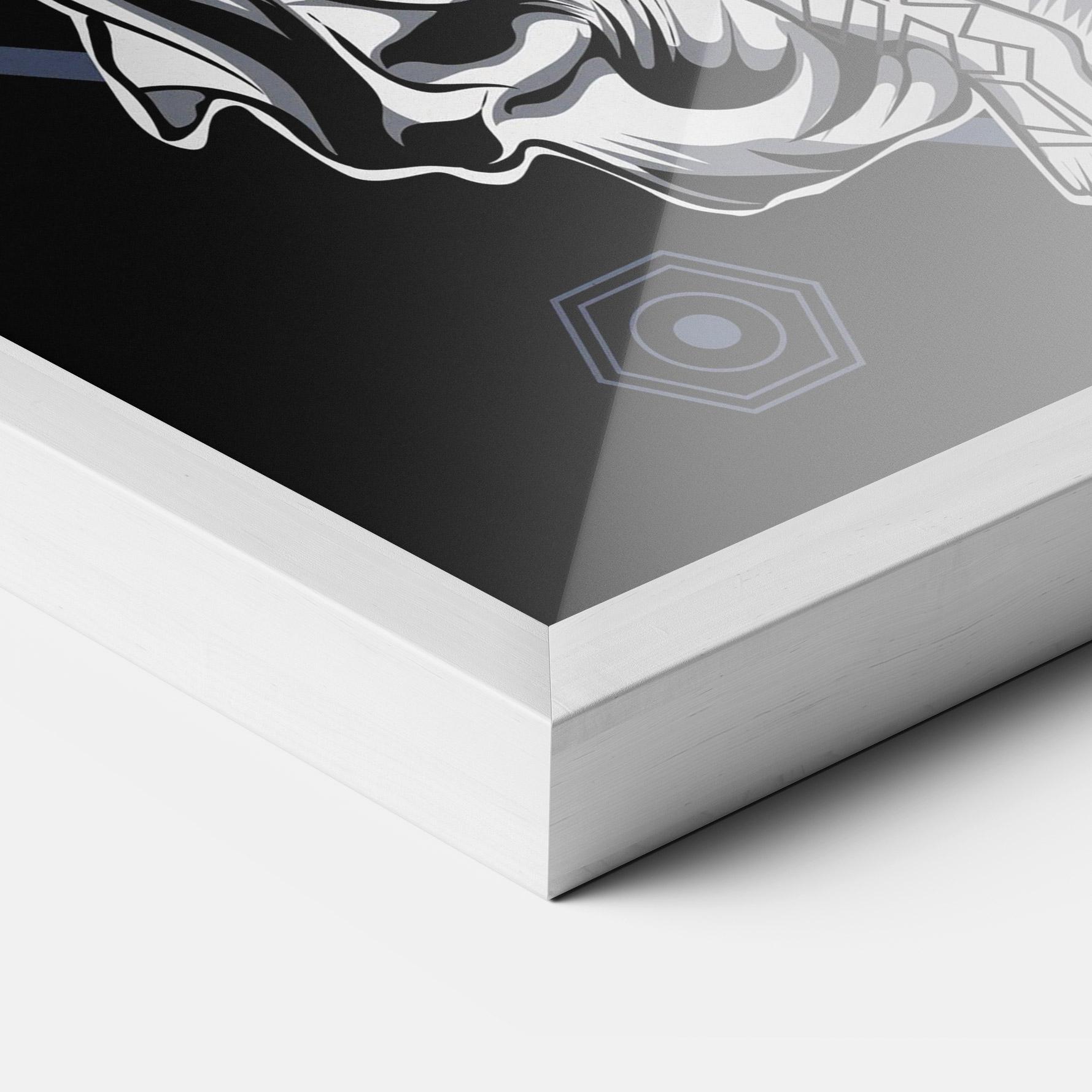 Poster Înrămat Angel Fights mockup 3