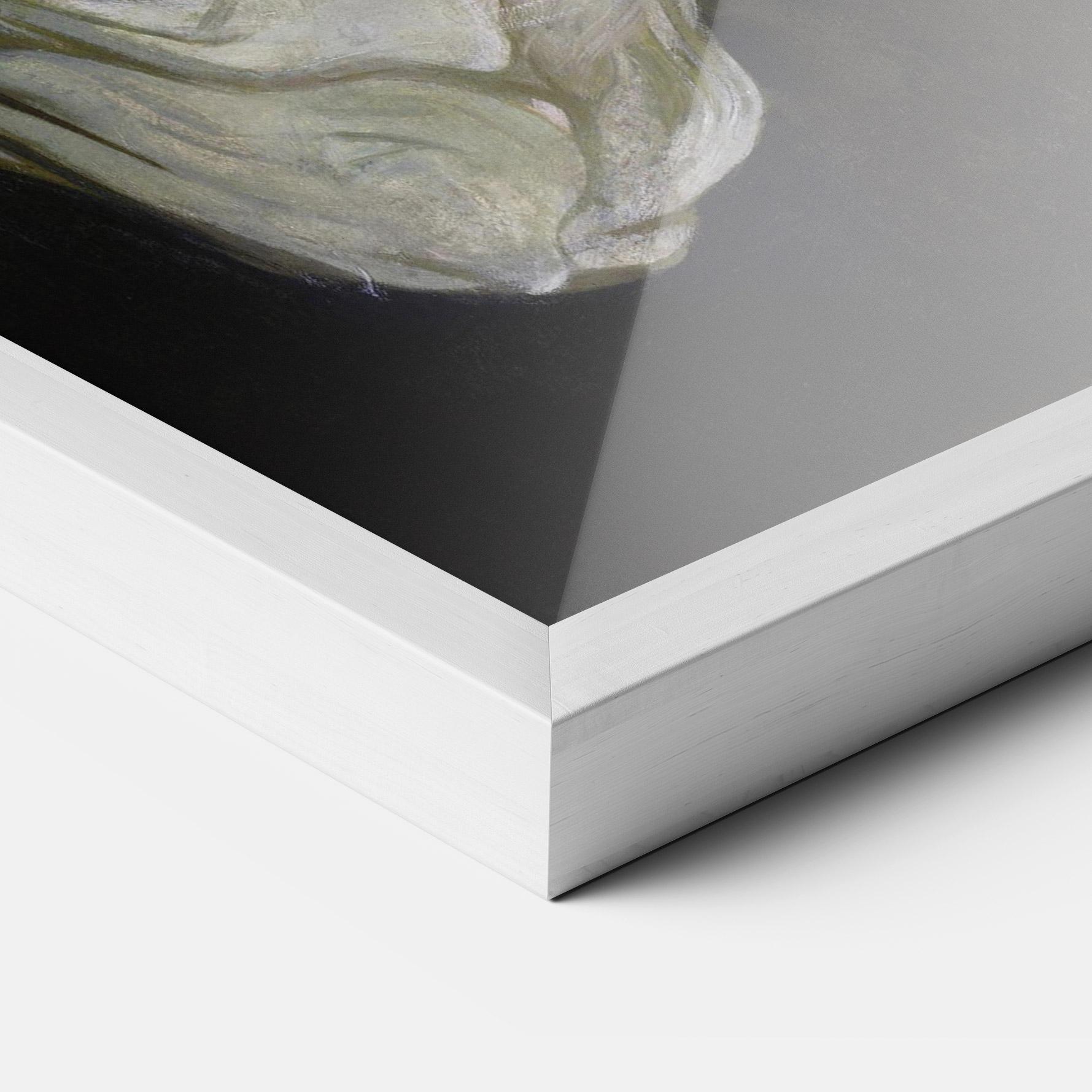 Poster Înrămat Angel Thinking mockup 3