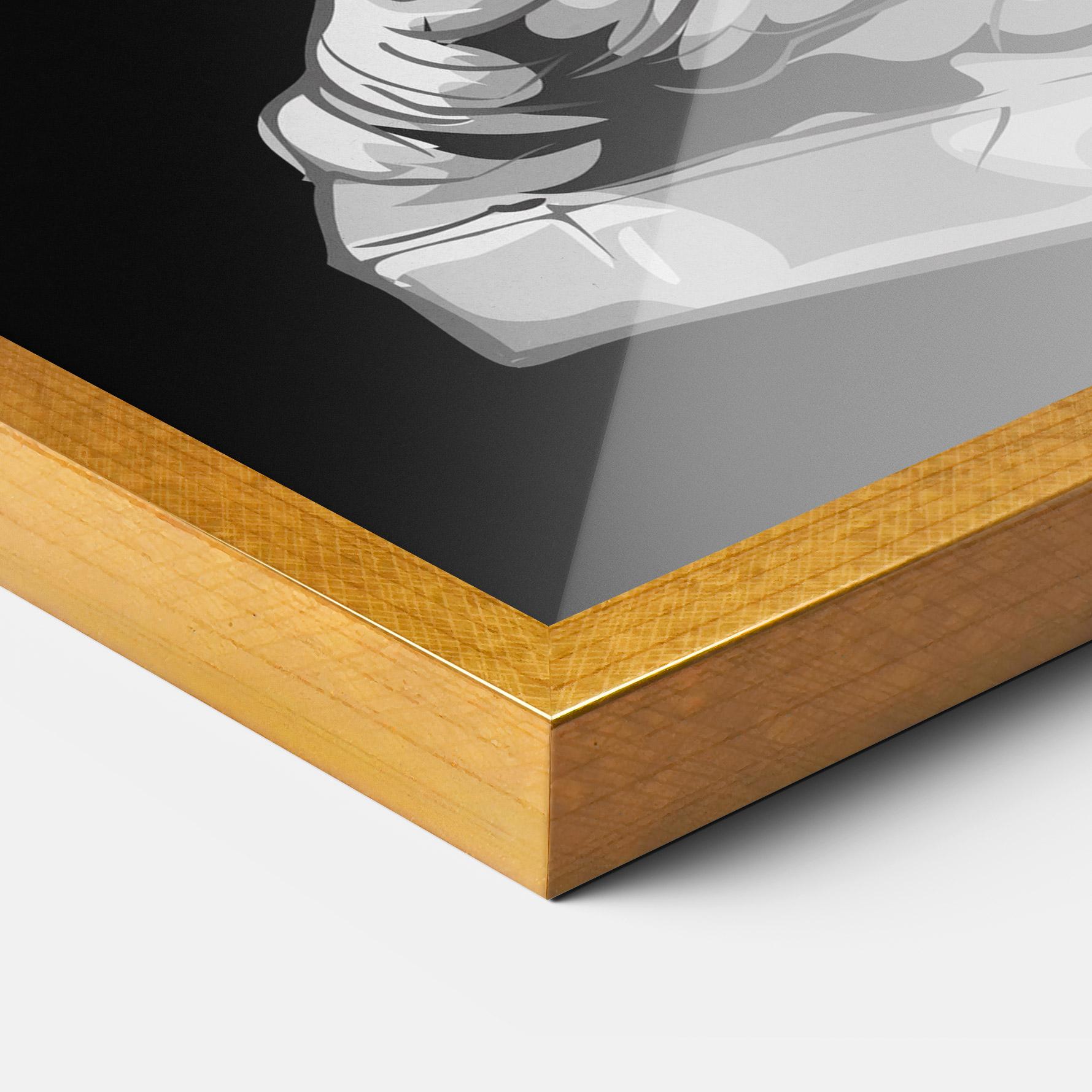 Poster Înrămat Angel Pray mockup 3